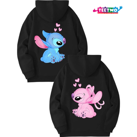 Cute Couple Hoodies Lilo and Stitch