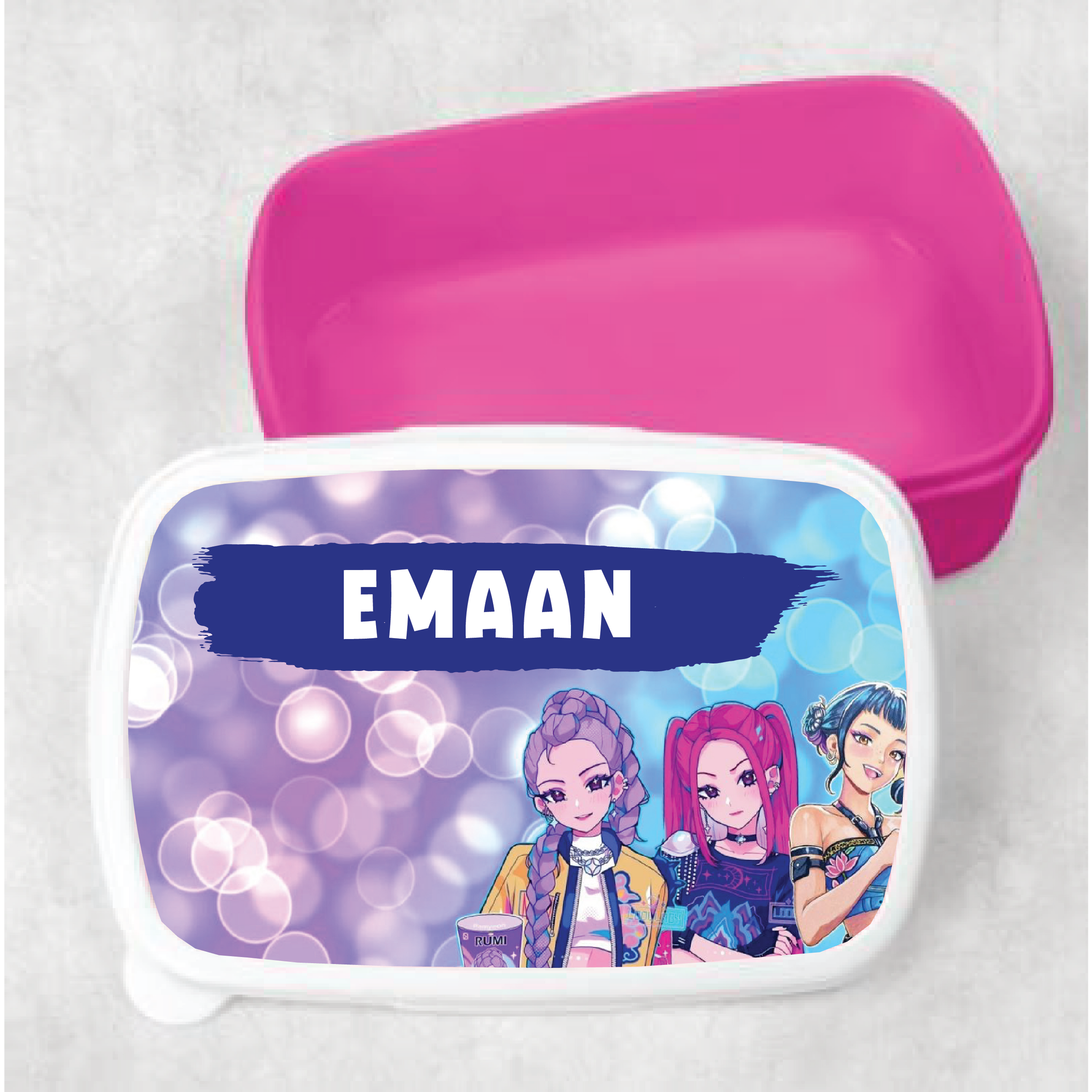 Huntrix Kids Customized Lunch Box