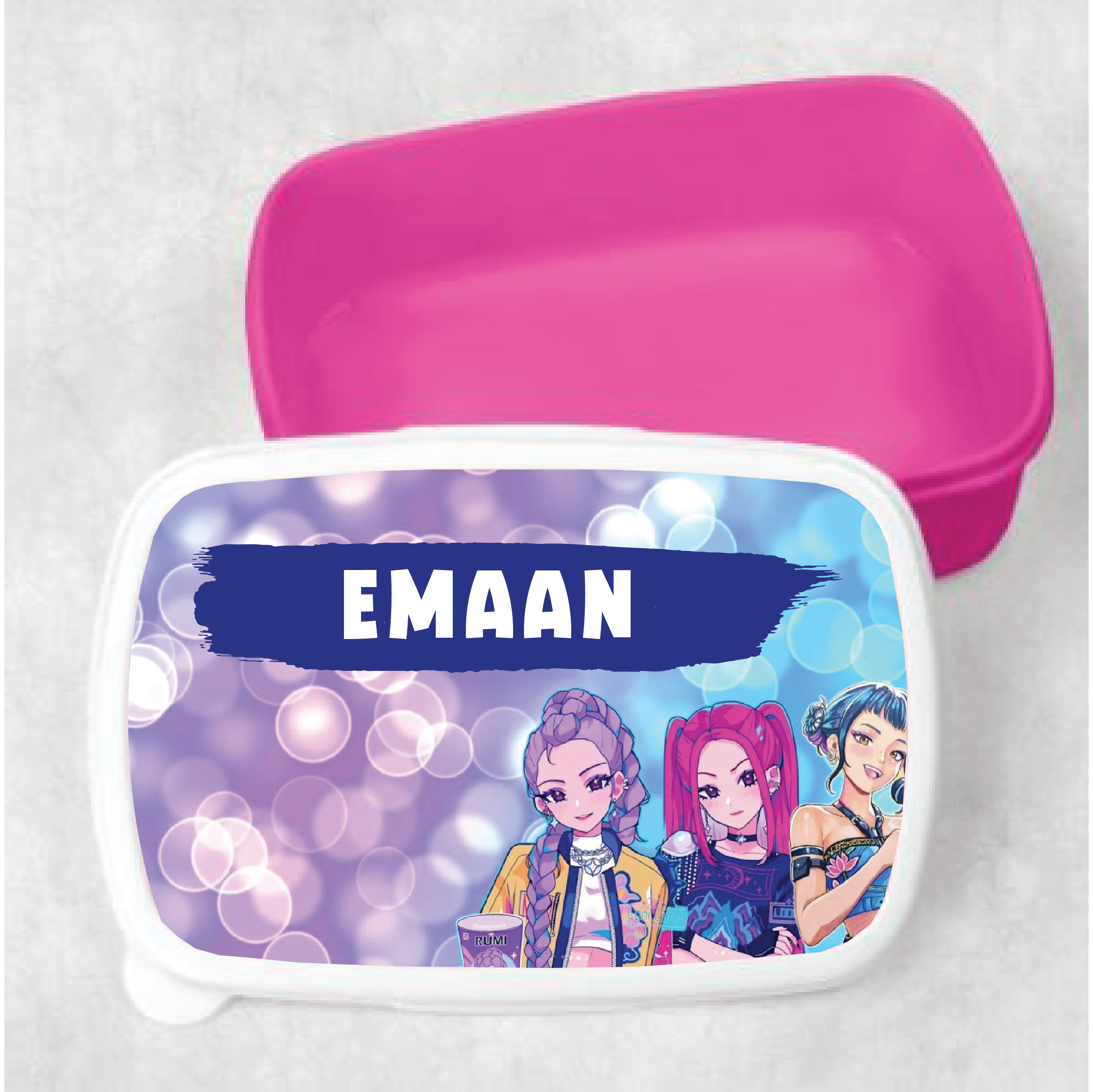 Huntrix Kids Customized Lunch Box