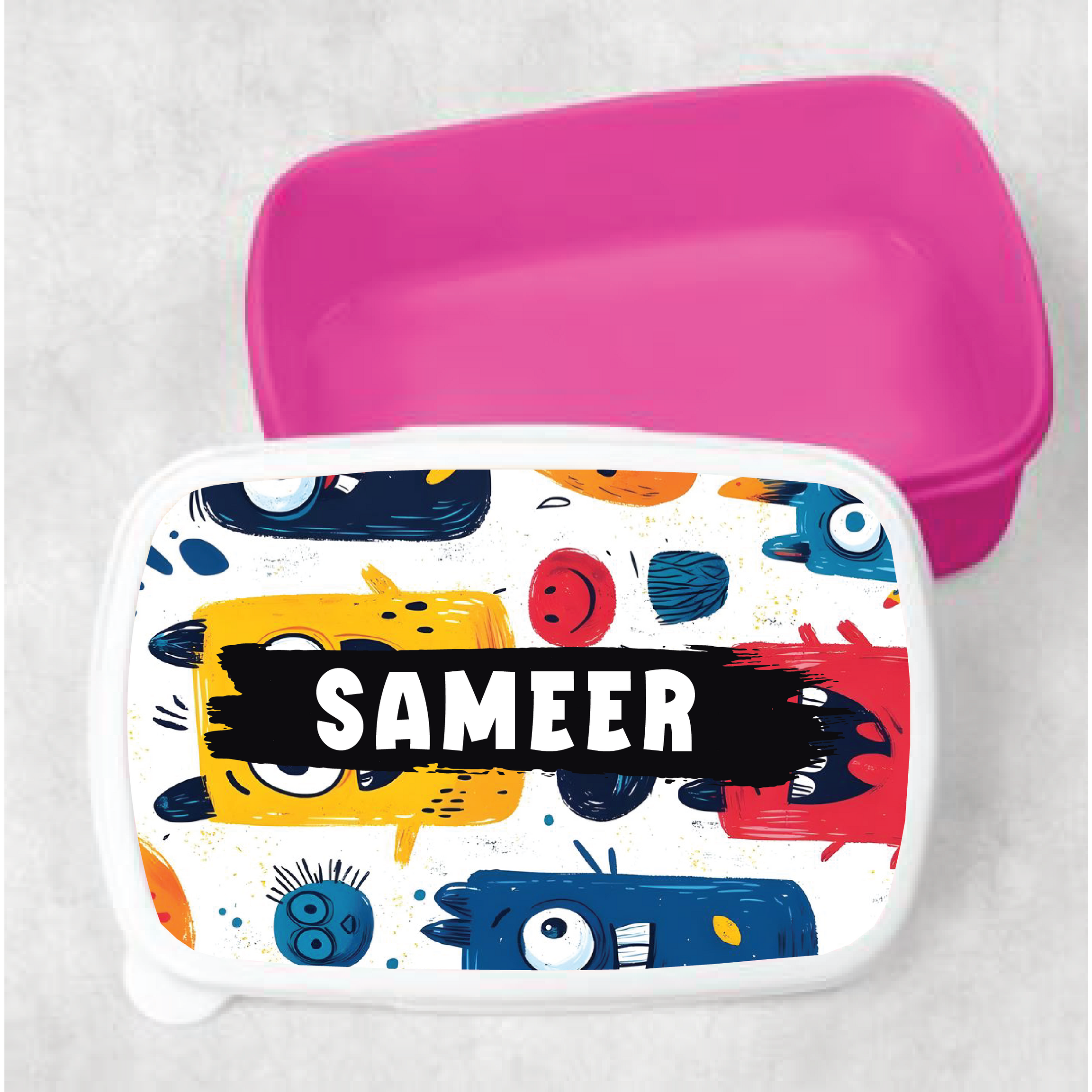 Personalized Name Lunch Box for Kids