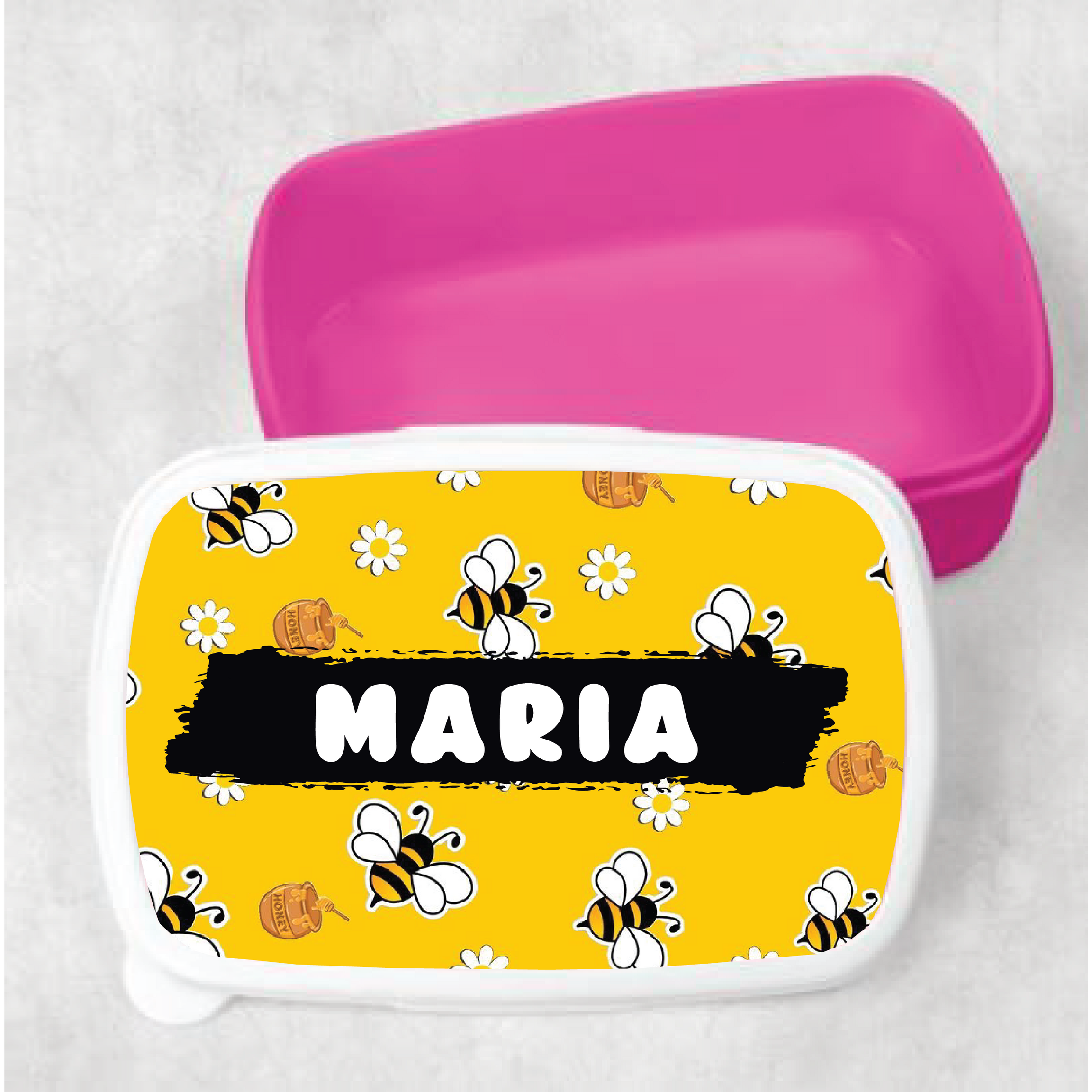 Cute Bee Kids Customized Lunch Box
