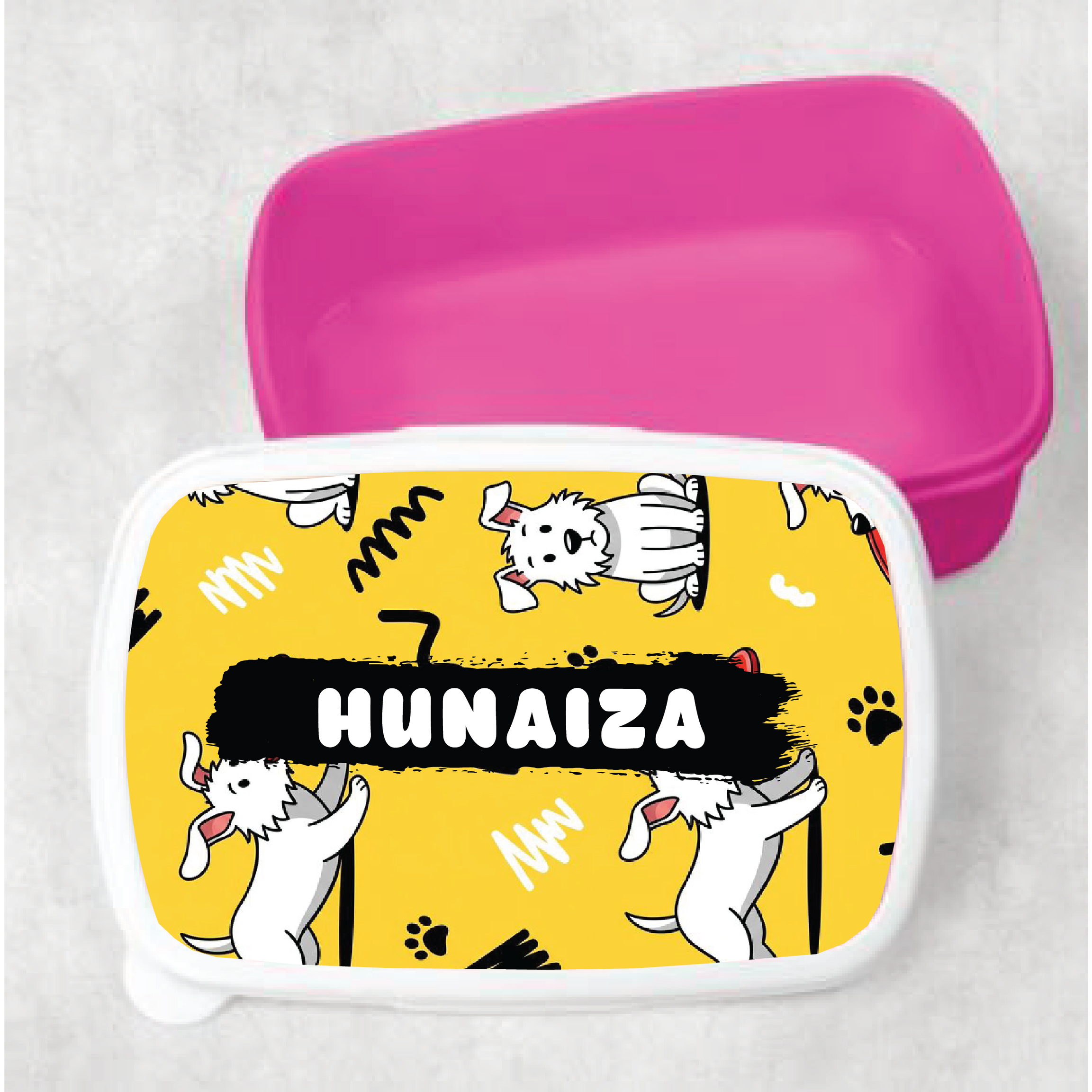 Cute Dog Kids Customized Lunch Box