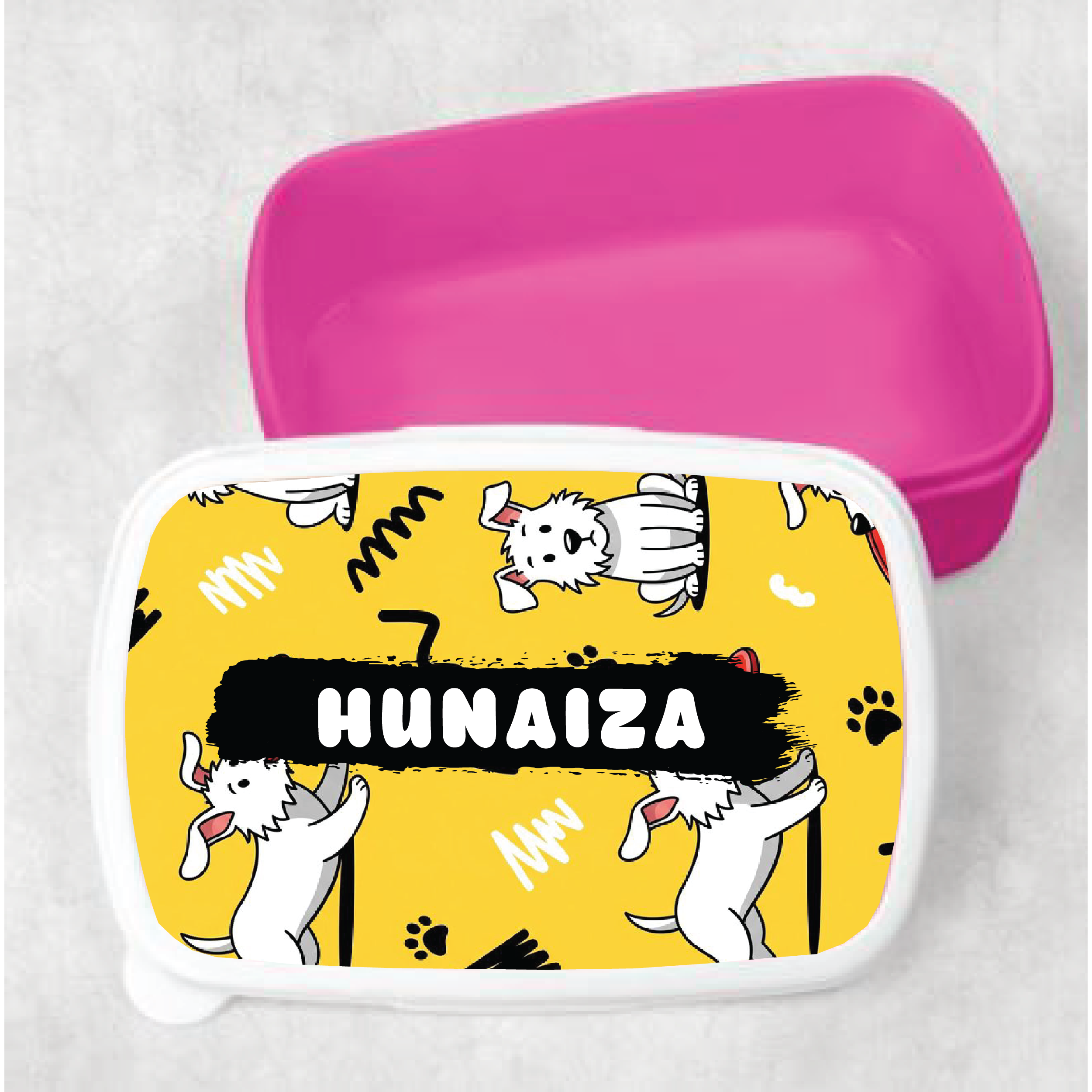 Cute Dog Kids Customized Lunch Box