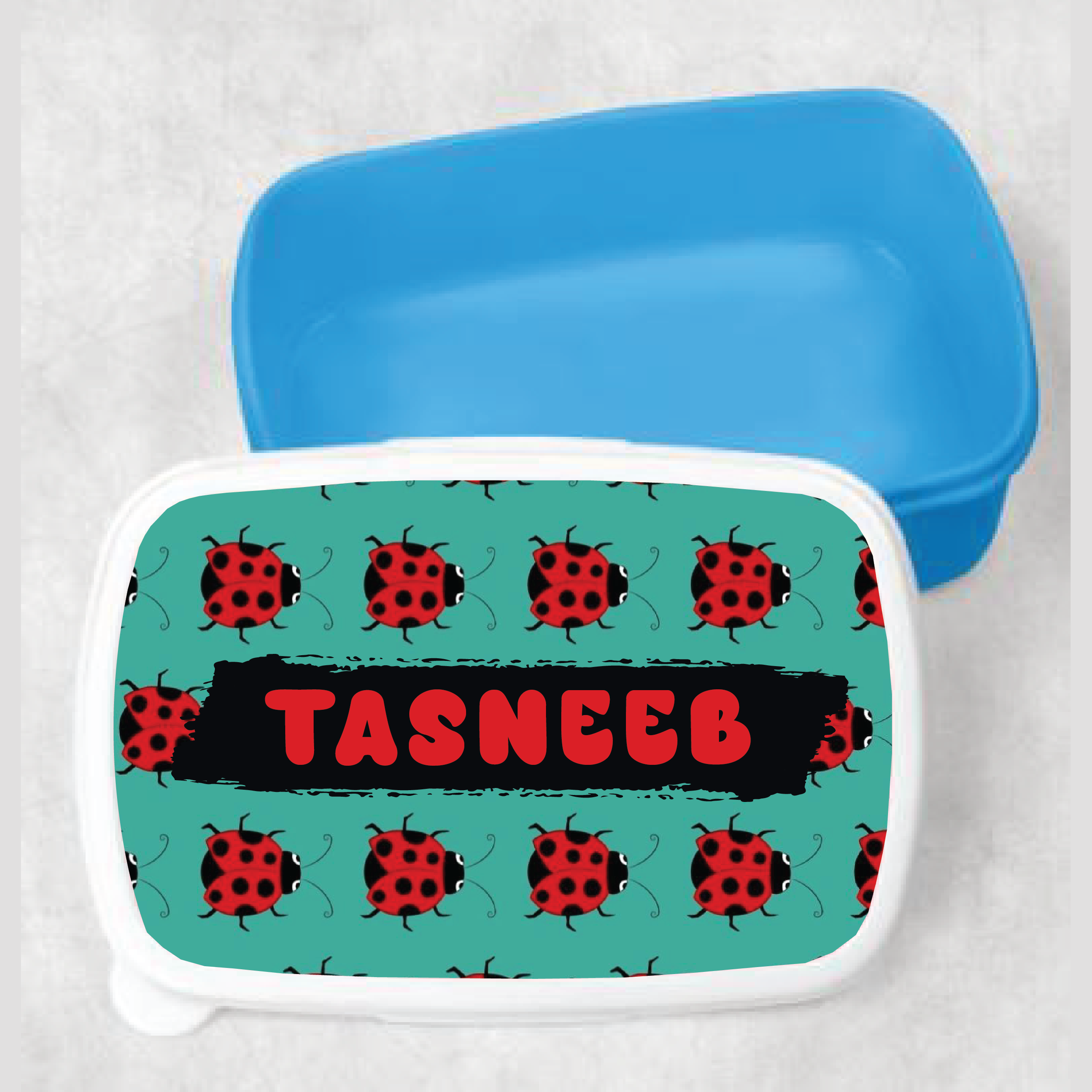 Ladybug Kids Customized Lunch Box