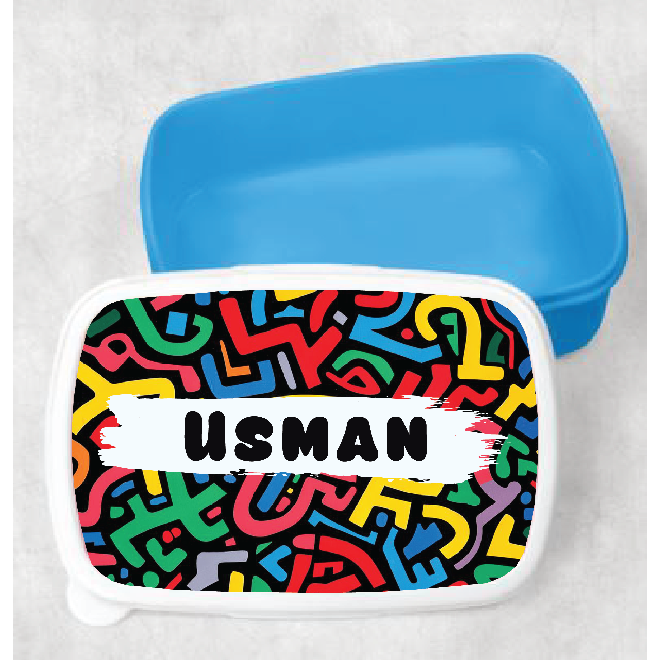 Personalized Name Lunch Box for Kids