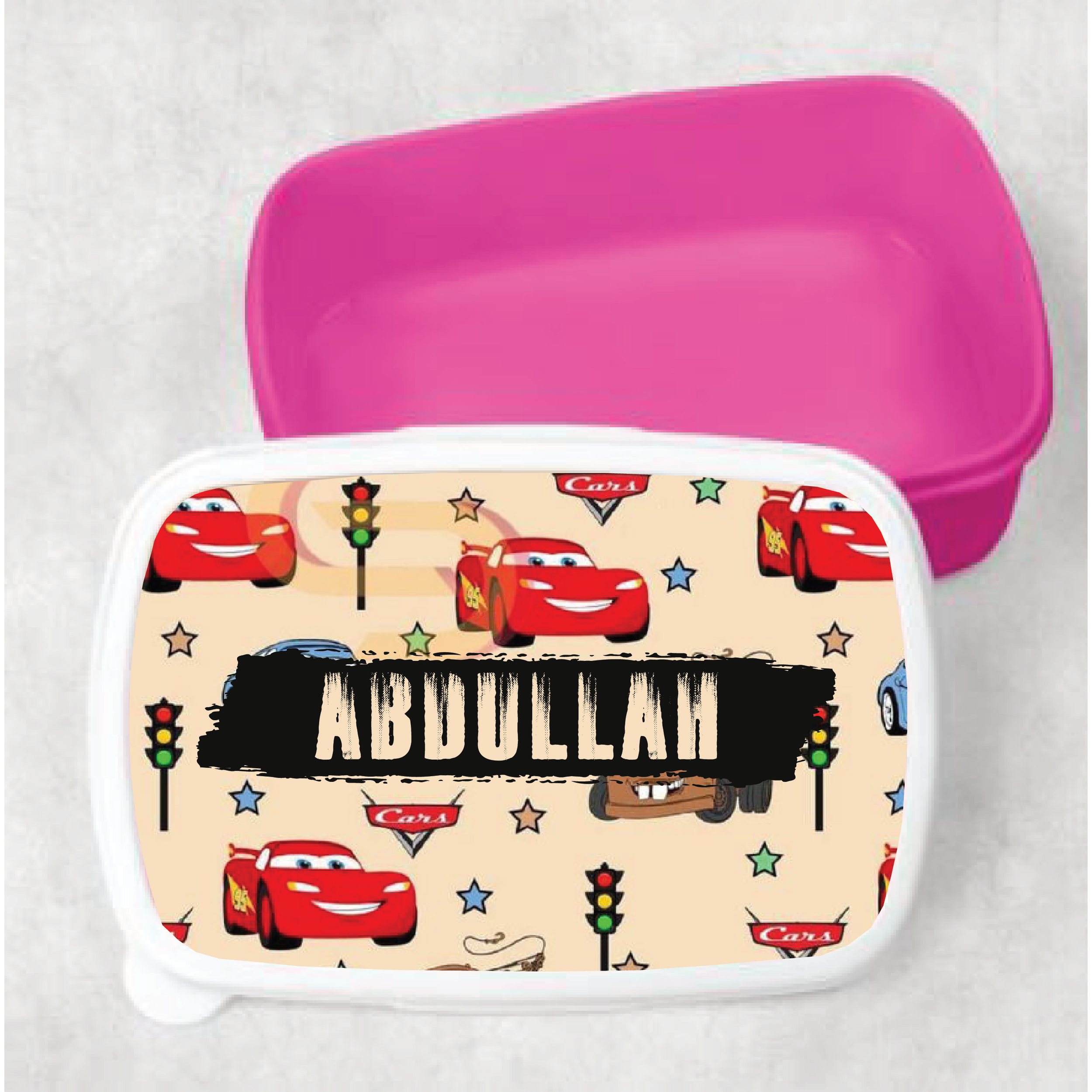 Lightning McQueen Kids Customized Lunch Box