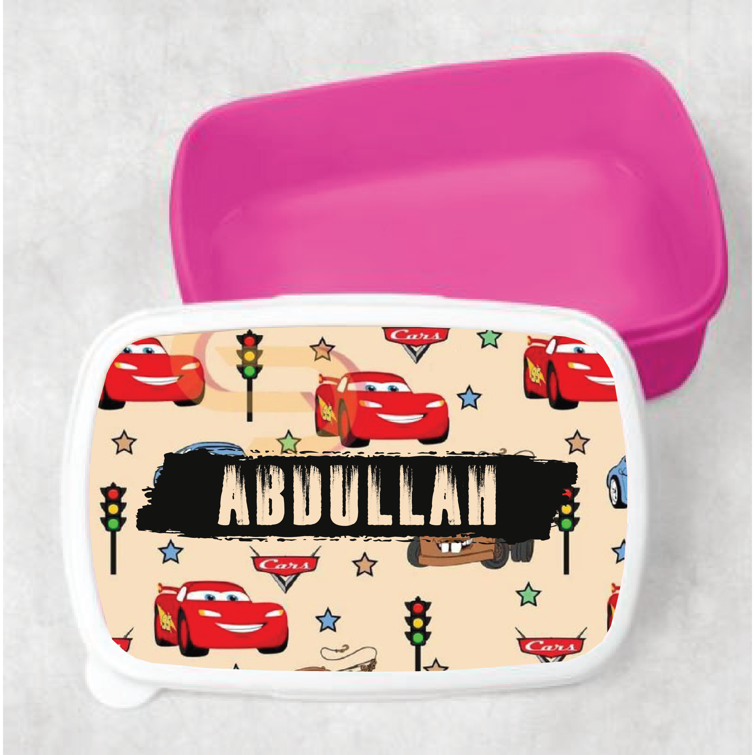 Lightning McQueen Kids Customized Lunch Box