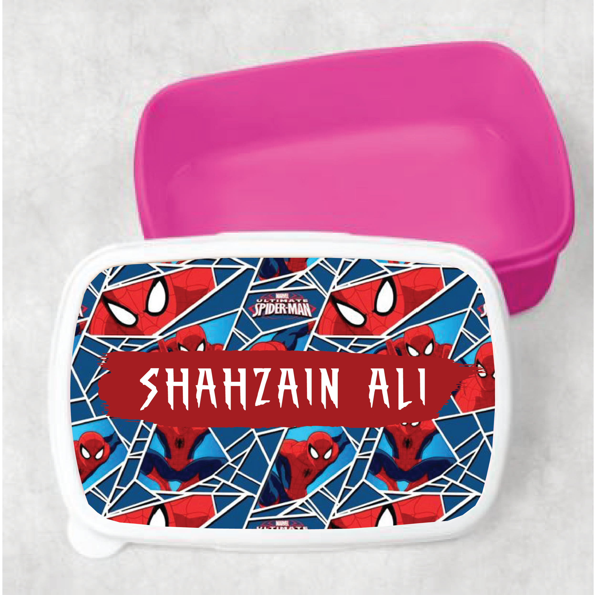 Spider-Man Kids Customized Lunch Box