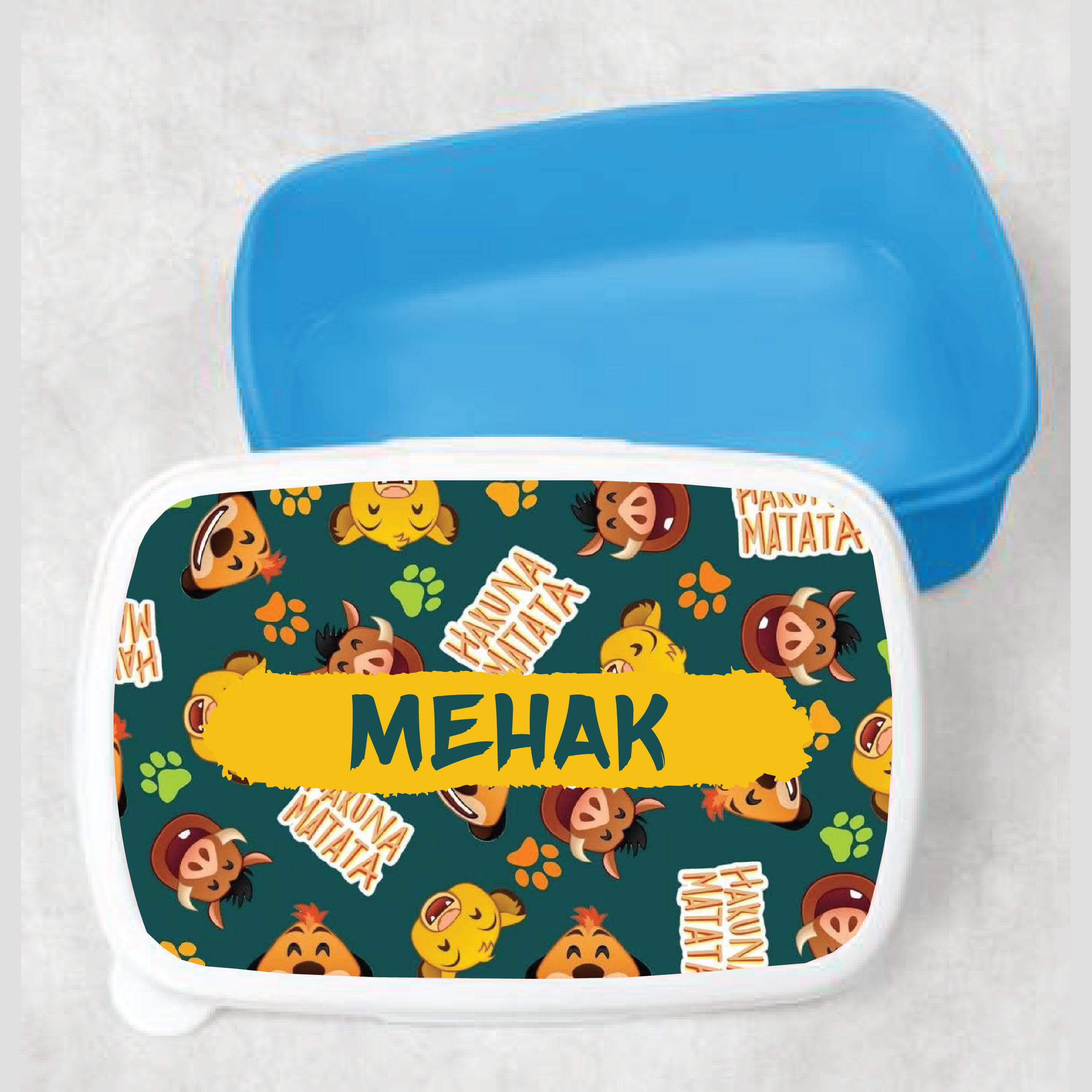 Kids Hakuna Matata Customized Lunch Box