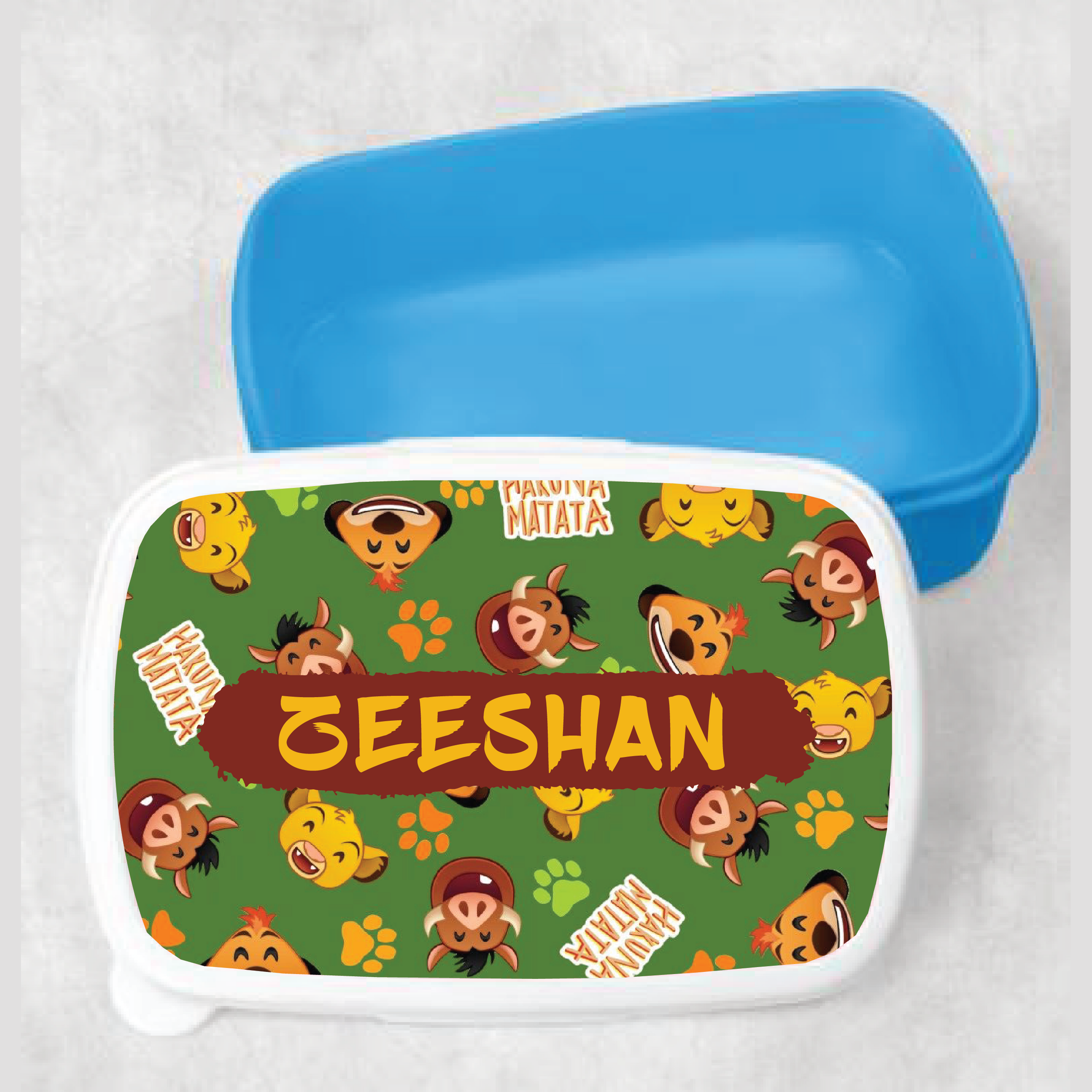 Kids Hakuna Matata Customized Lunch Box