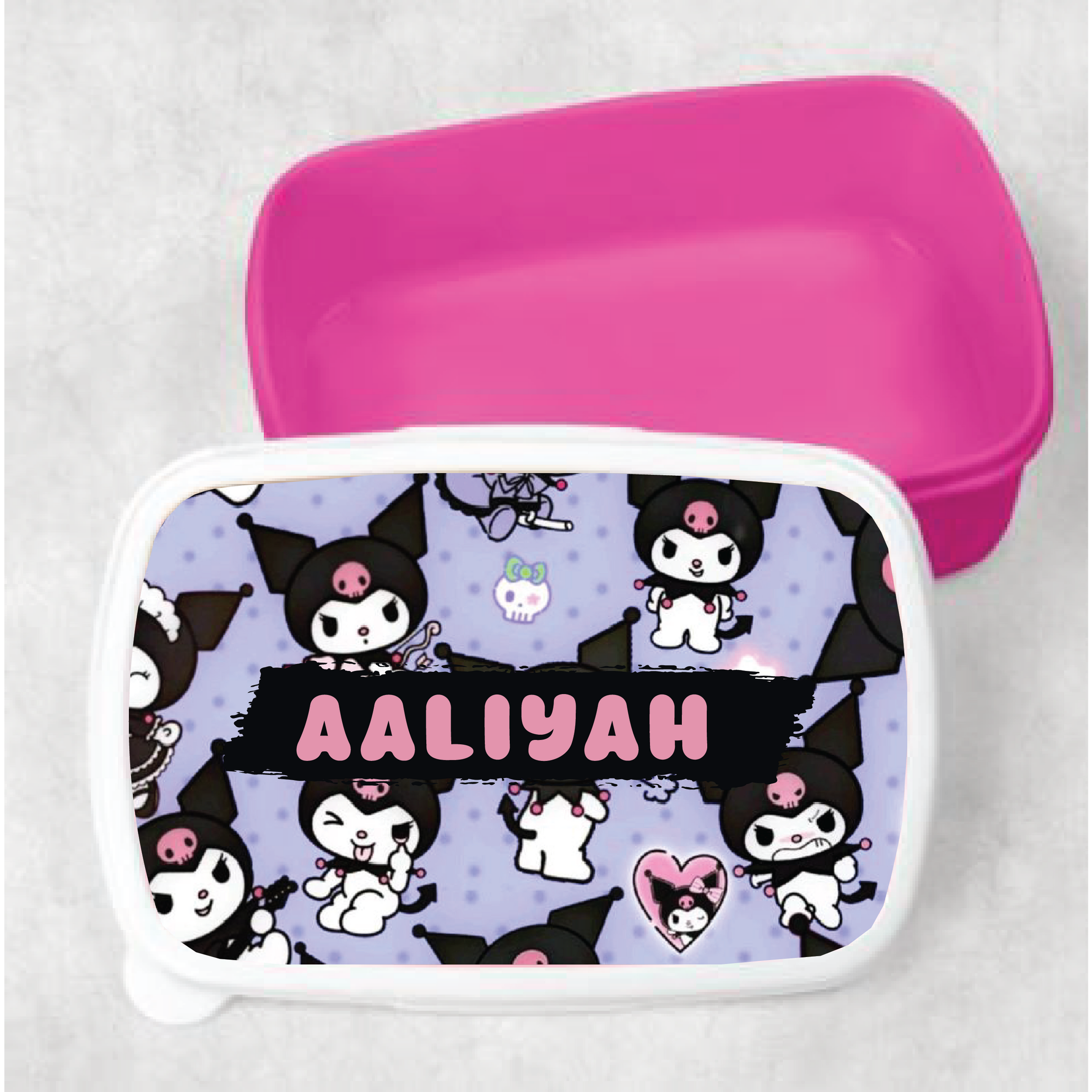 Kids Kuromi Customized Lunch Box