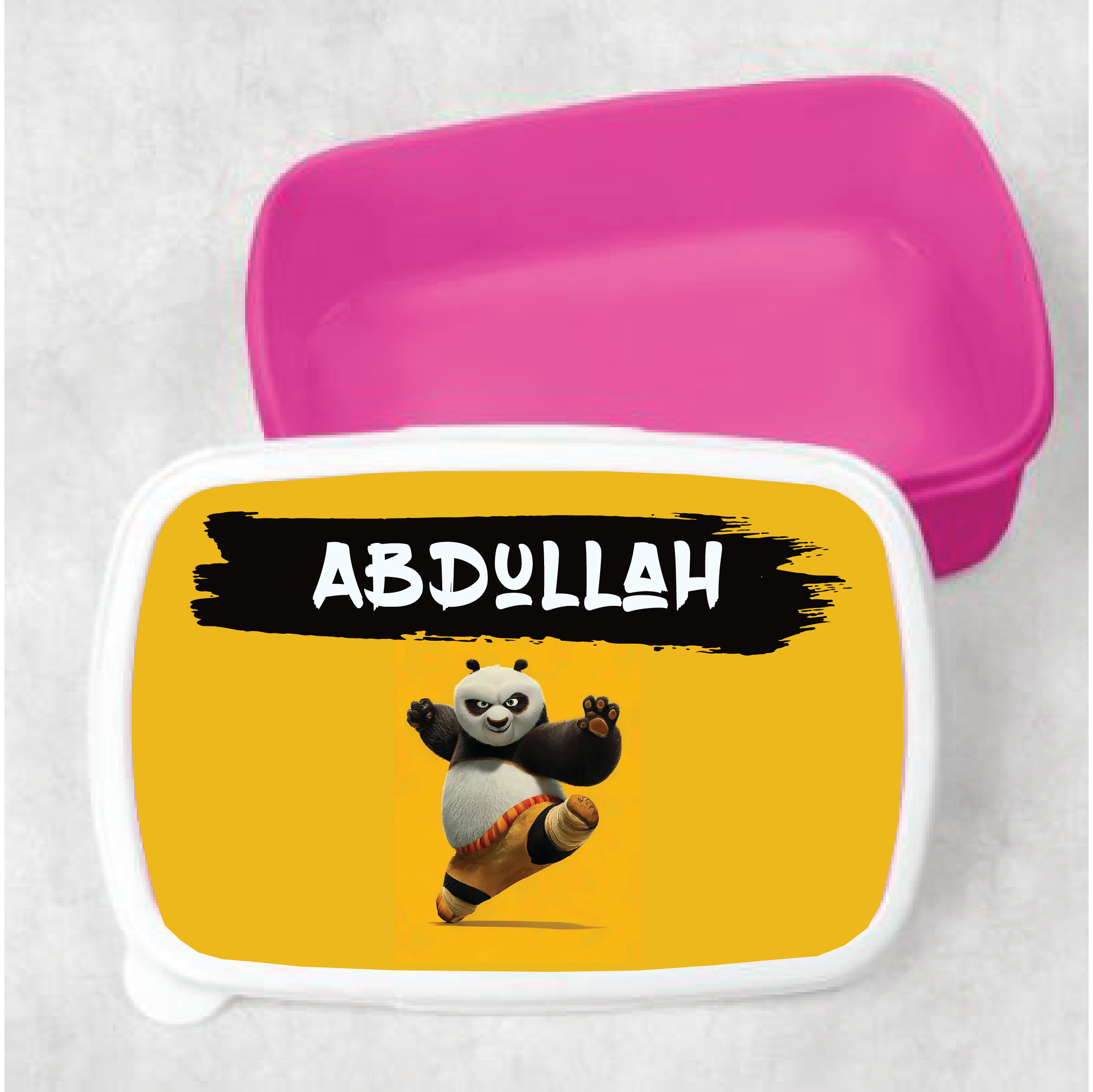 Kung Fu Panda Kids Customized Lunch Box