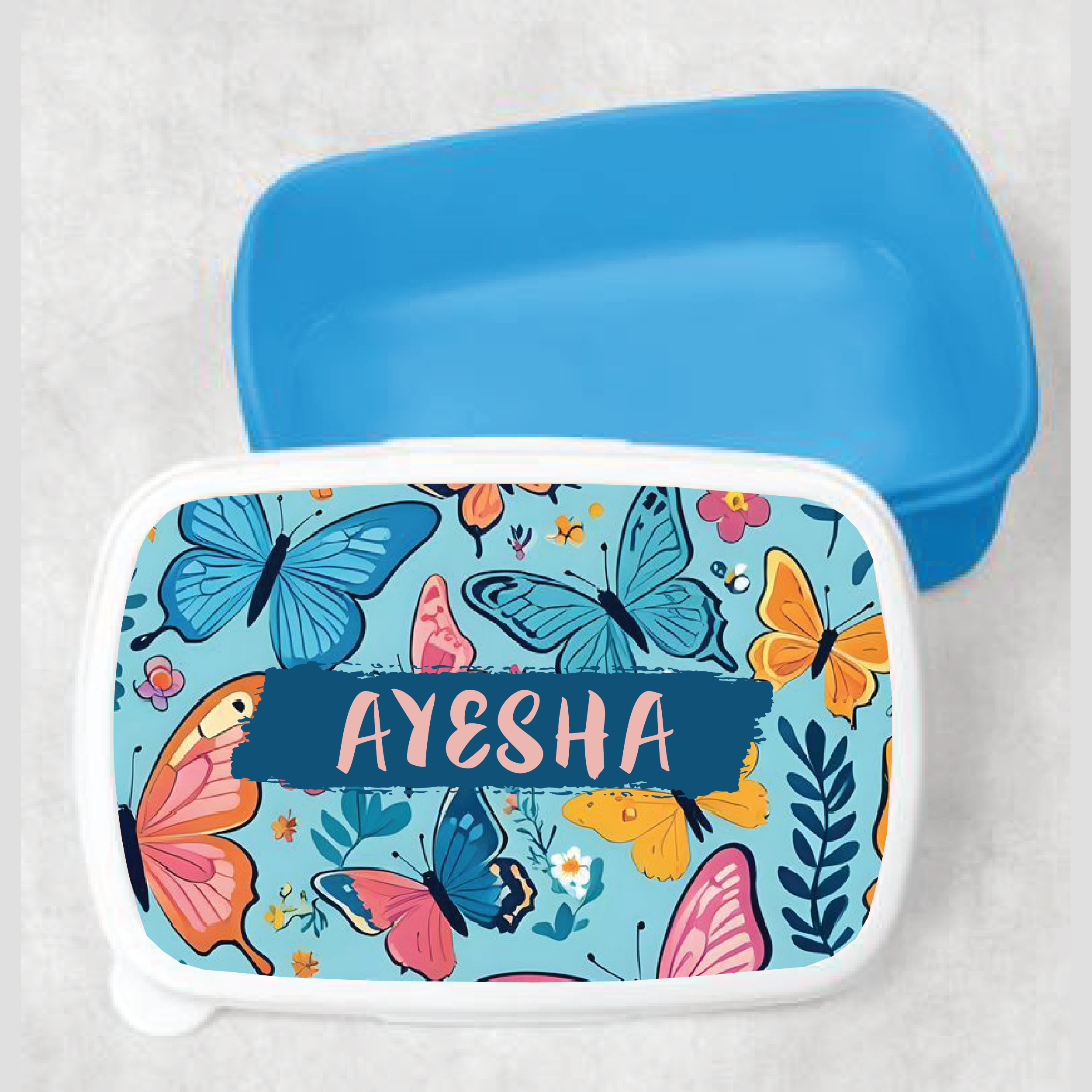 Kids Custom Name Lunch Box