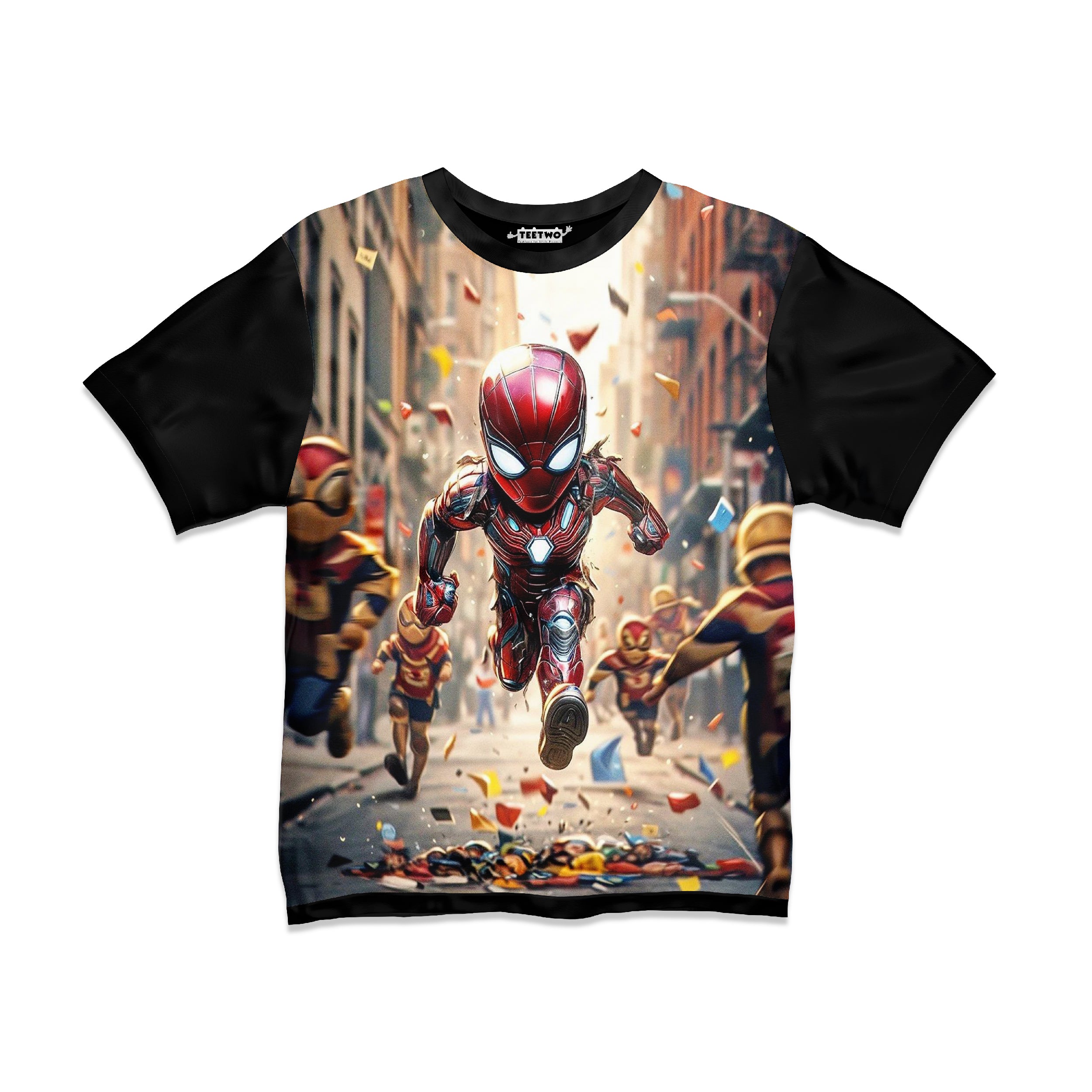 DIGITAL POLYSTER - BABY SPIDERMAN TEE 101