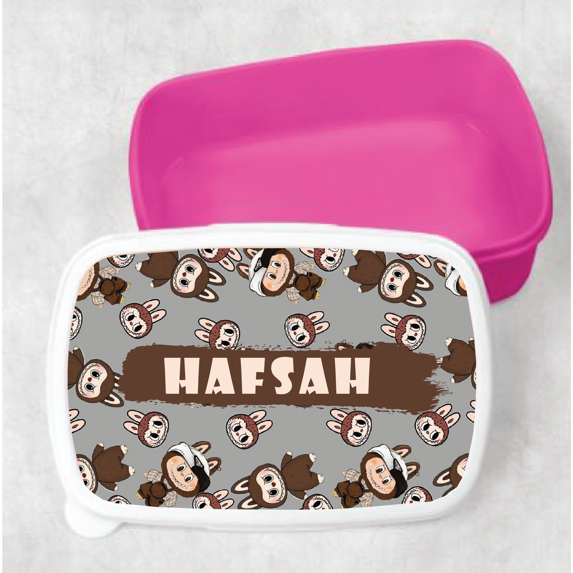 Kids Labubu Customized Lunch Box