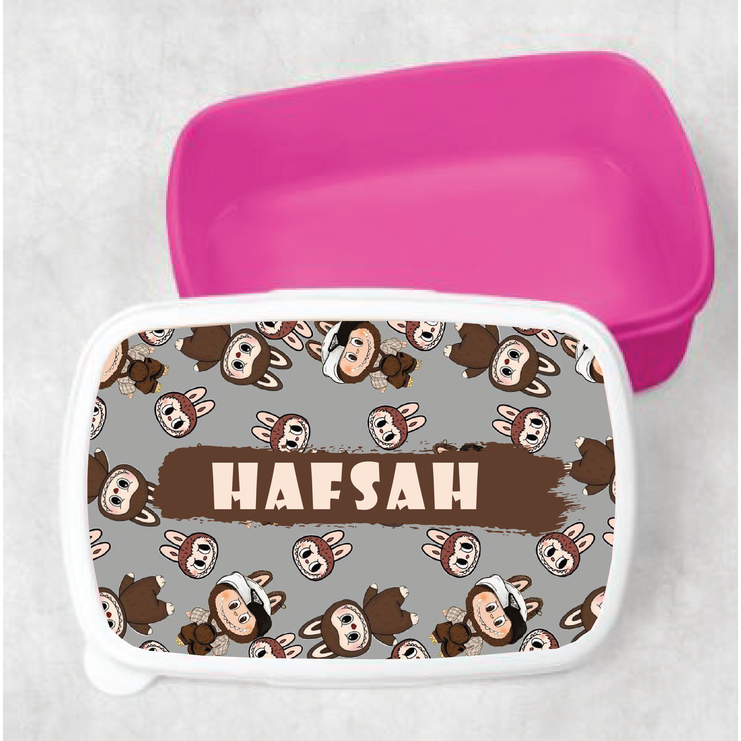 Kids Labubu Customized Lunch Box