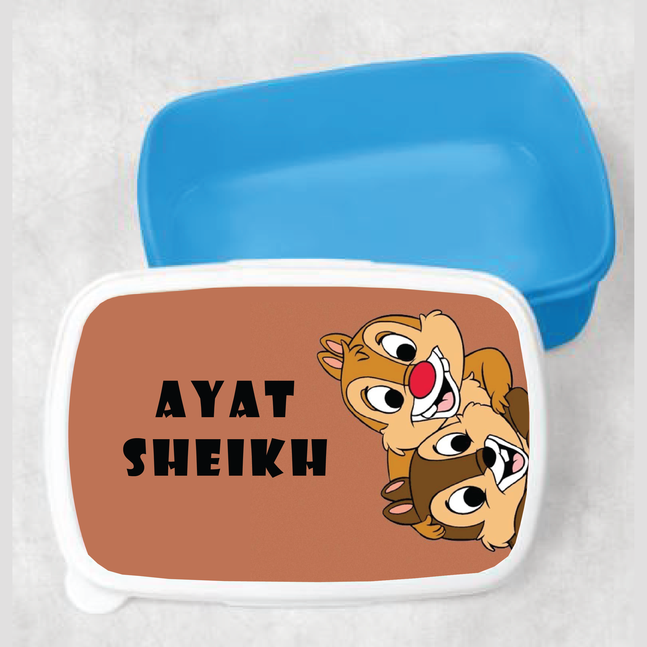 Kids Chip ’n’ Dale Customized Lunch Box