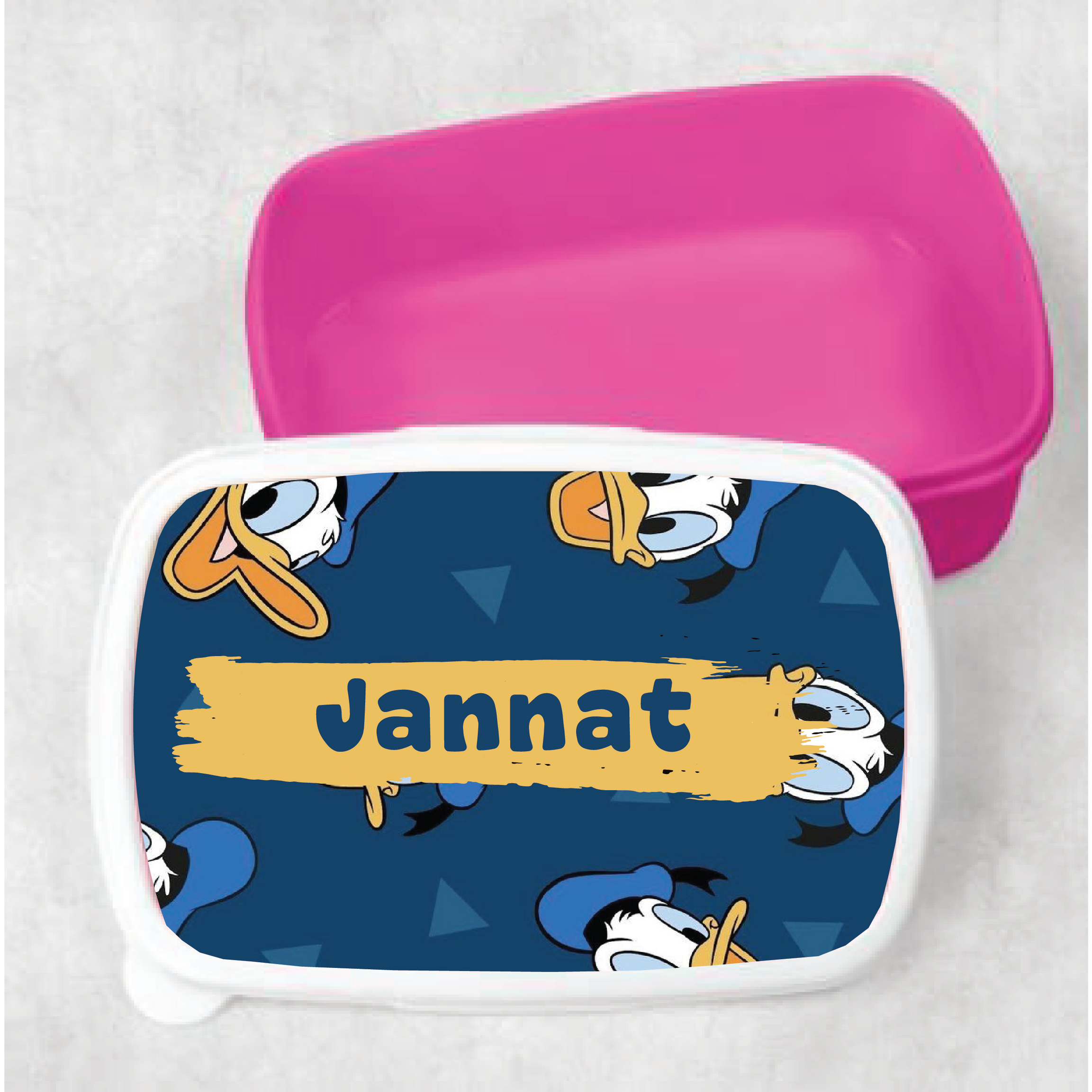 Custom School Lunch Box with Name