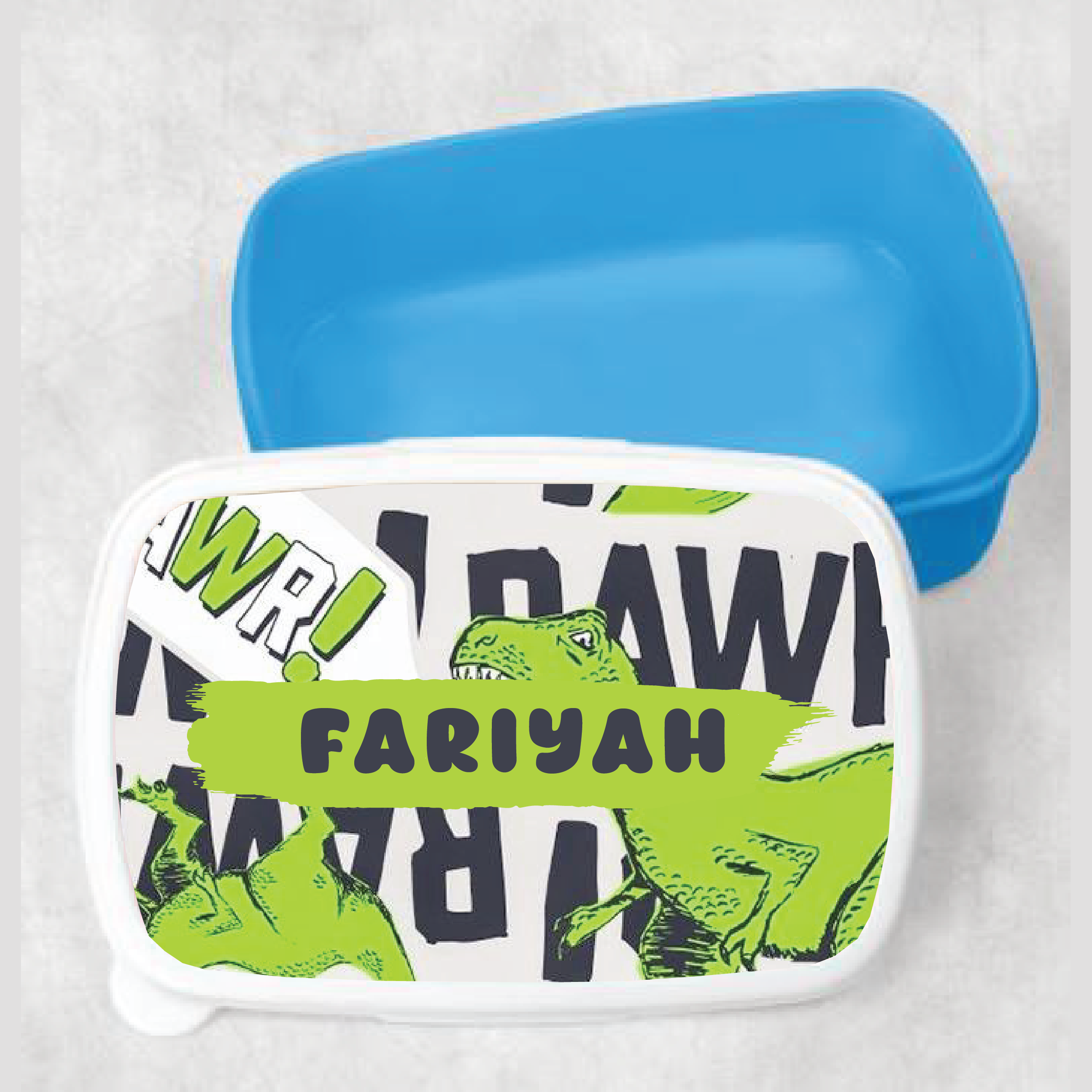 Kids Dino Customized Lunch Box