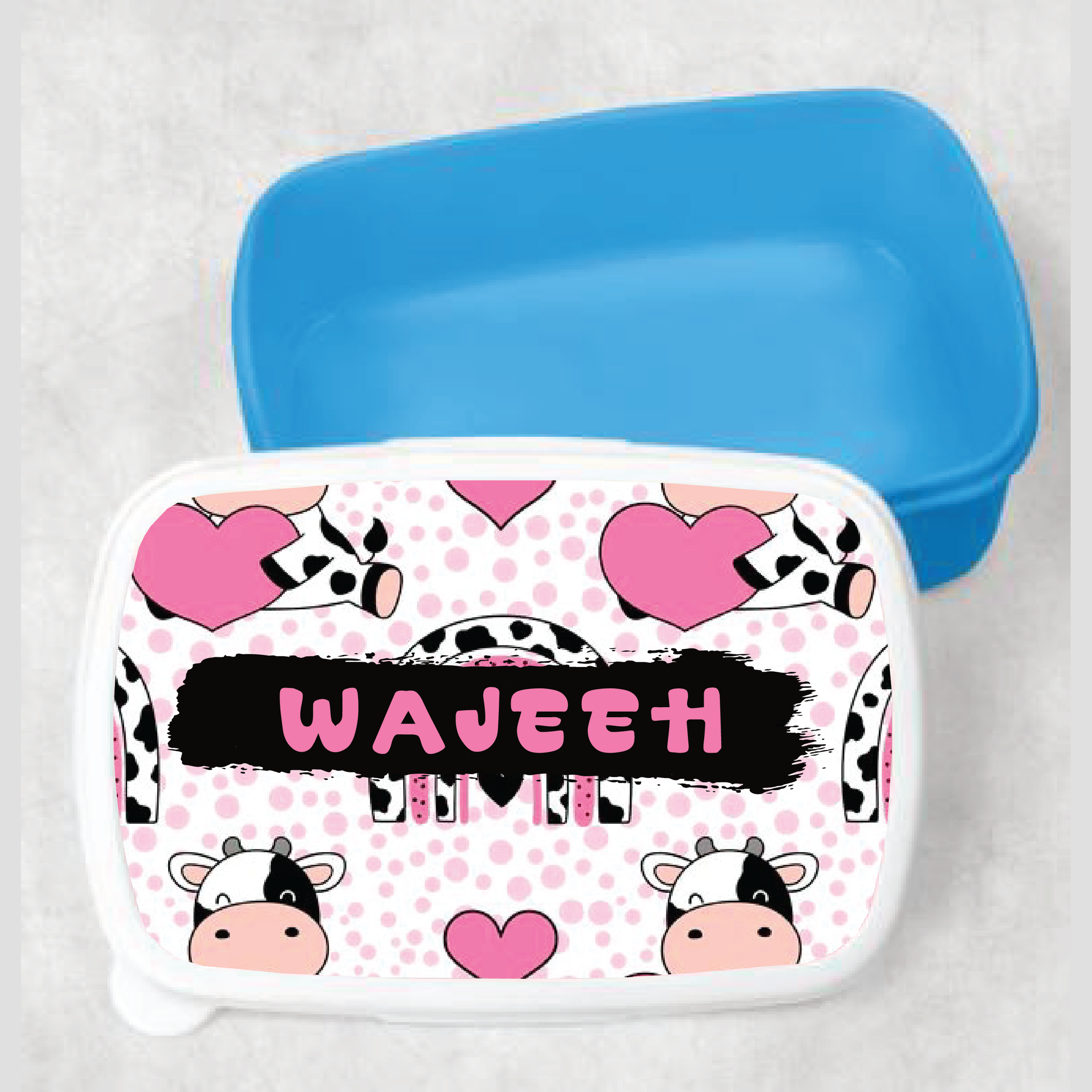 Kids Cow Customized Lunch Box