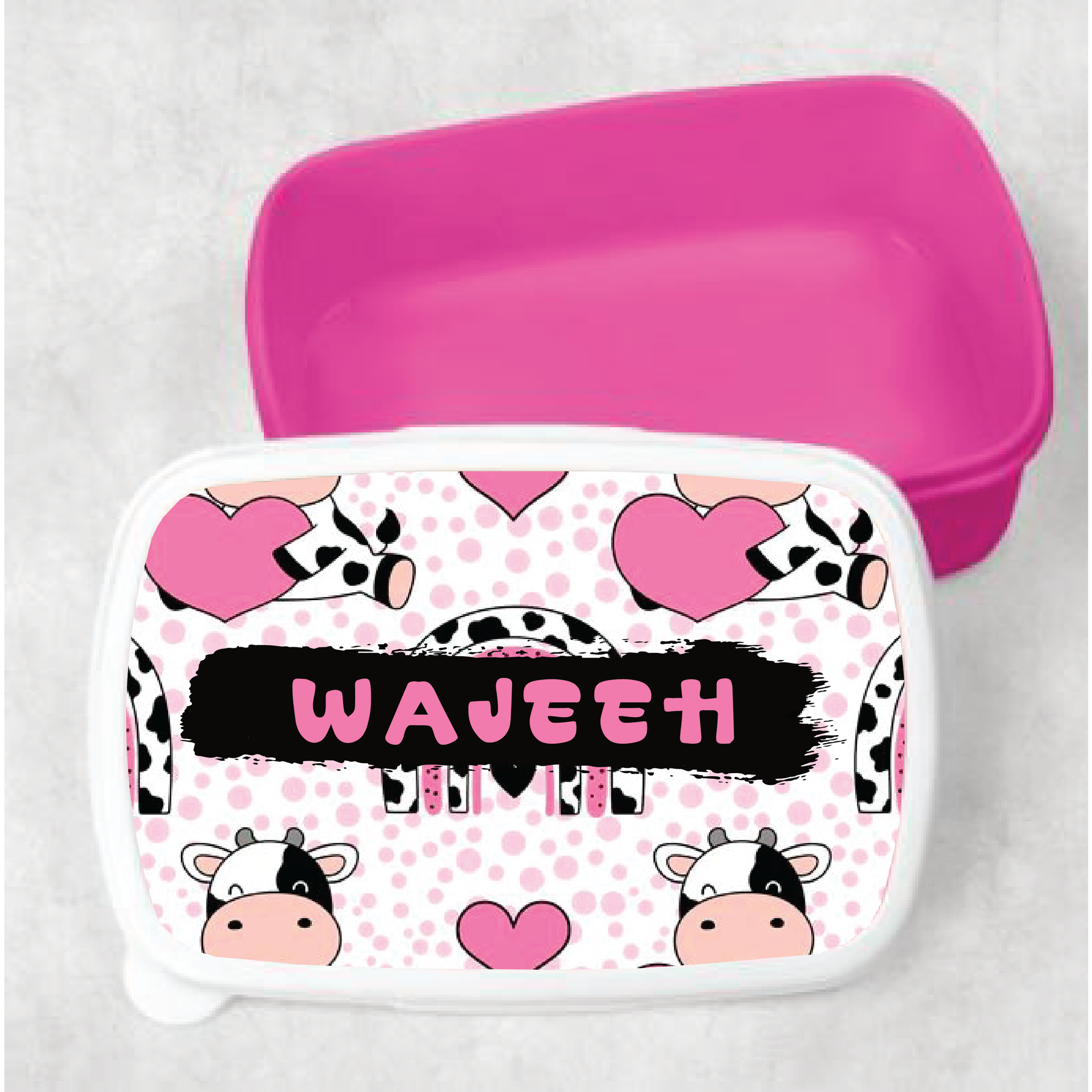 Kids Cow Customized Lunch Box