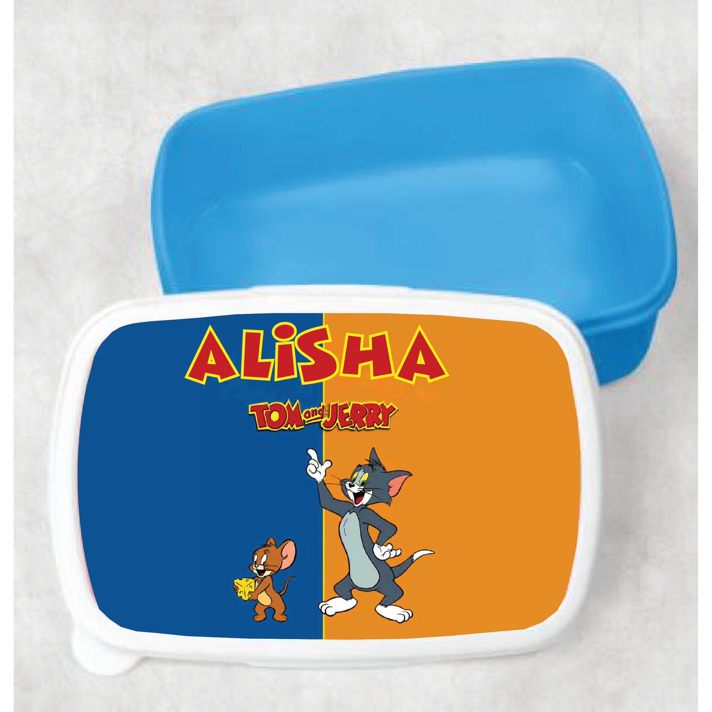 Personalized Cartoon Lunch Box with Name