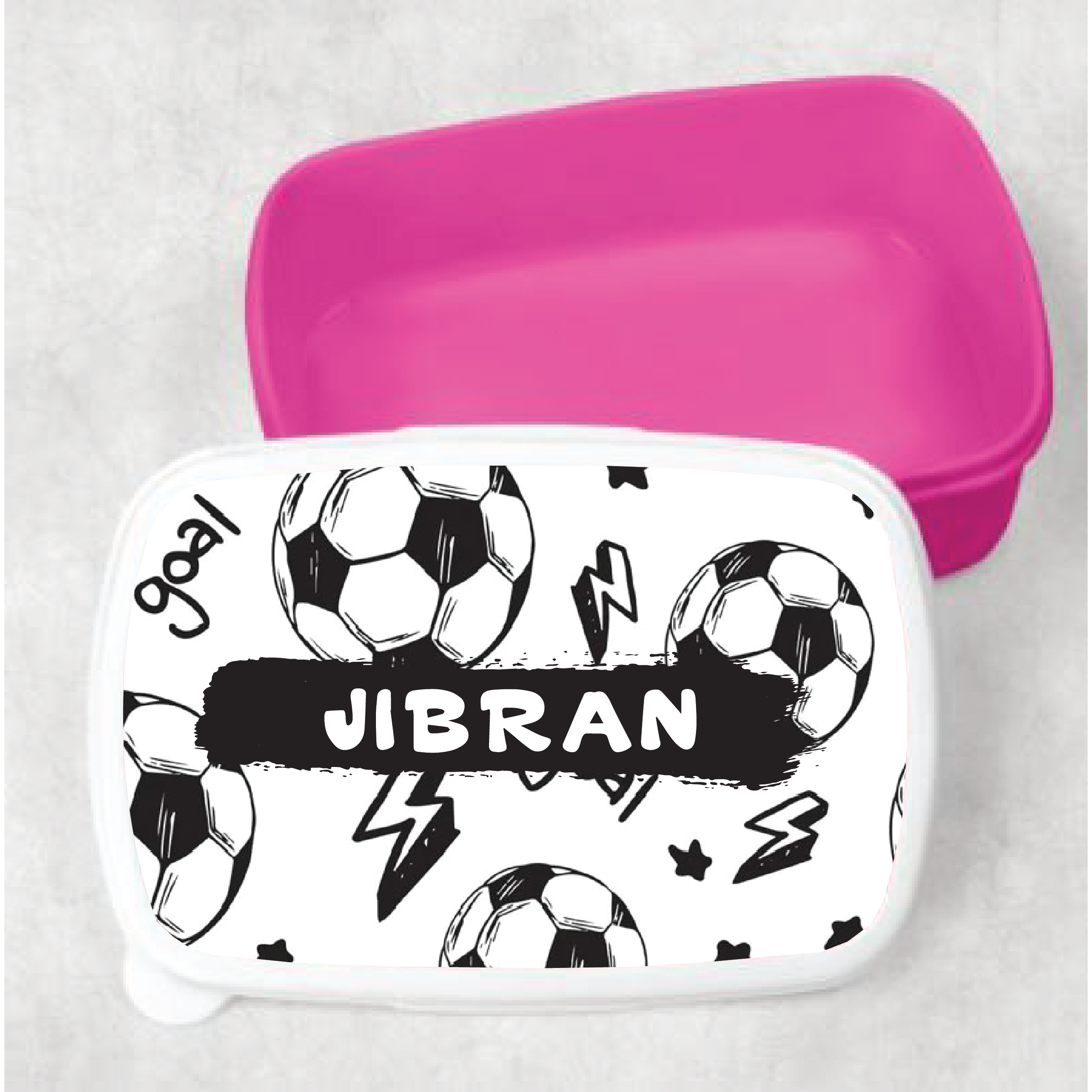 Kids Football Customized Lunch Box