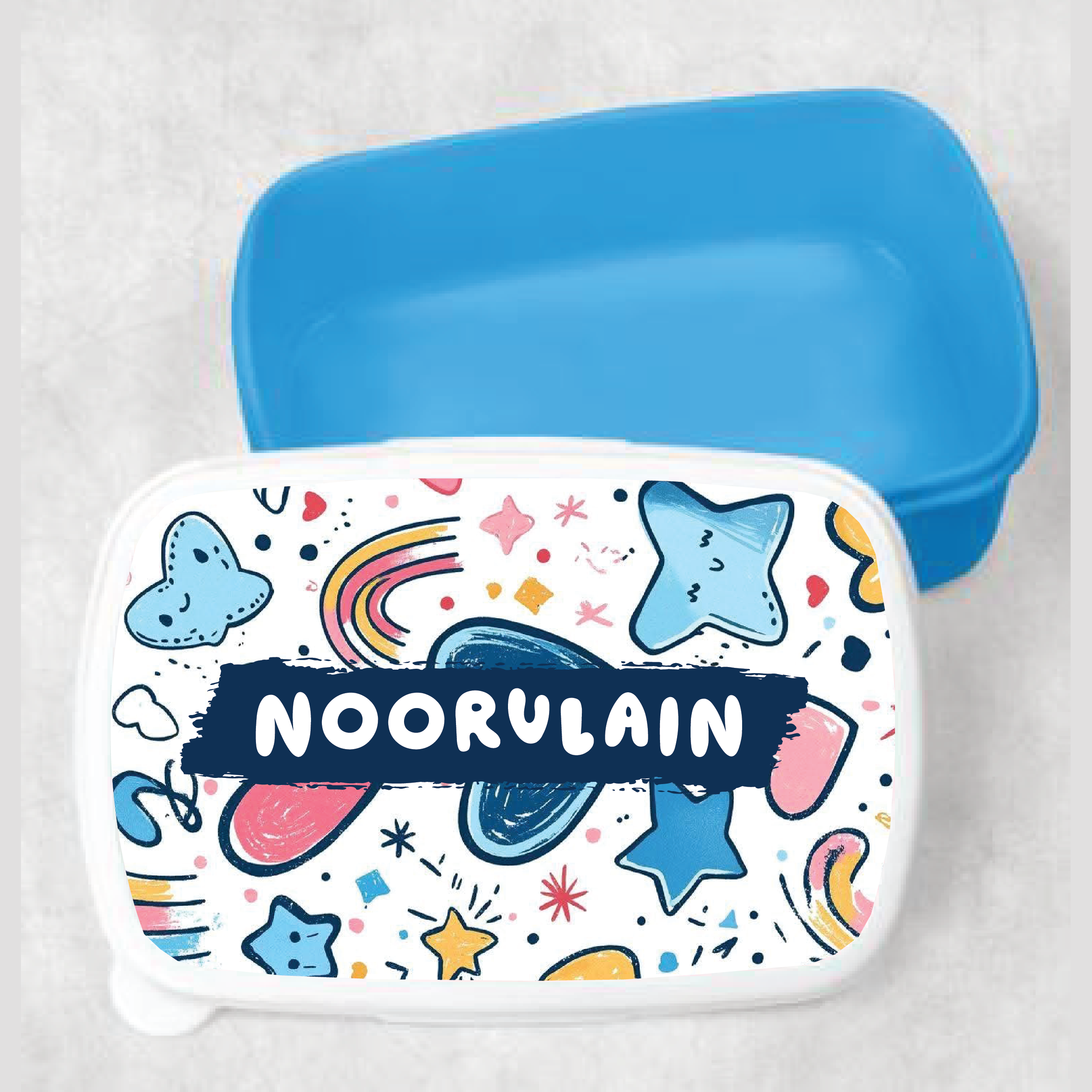 Kids Custom Name Lunch Box