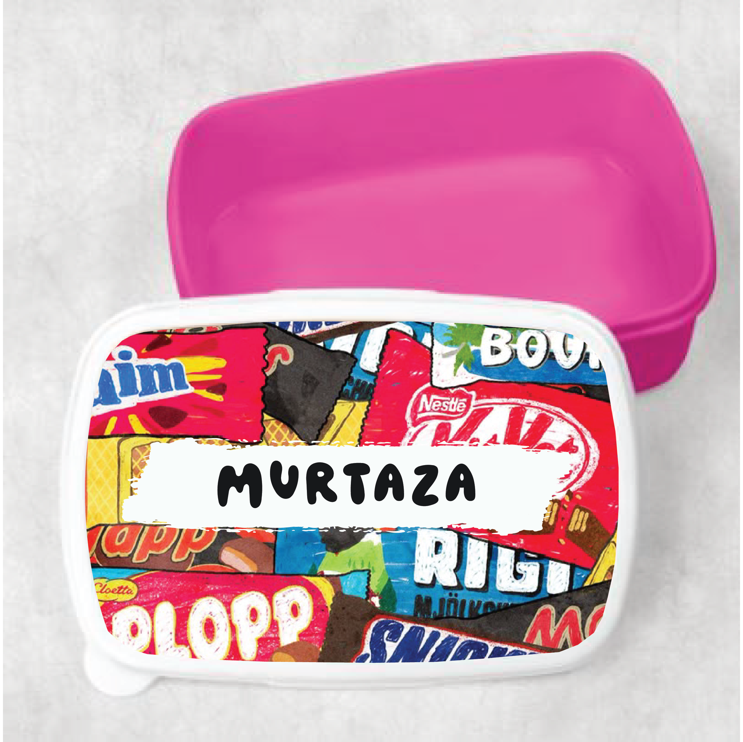 Kids Personalized Custom Name Lunch Box