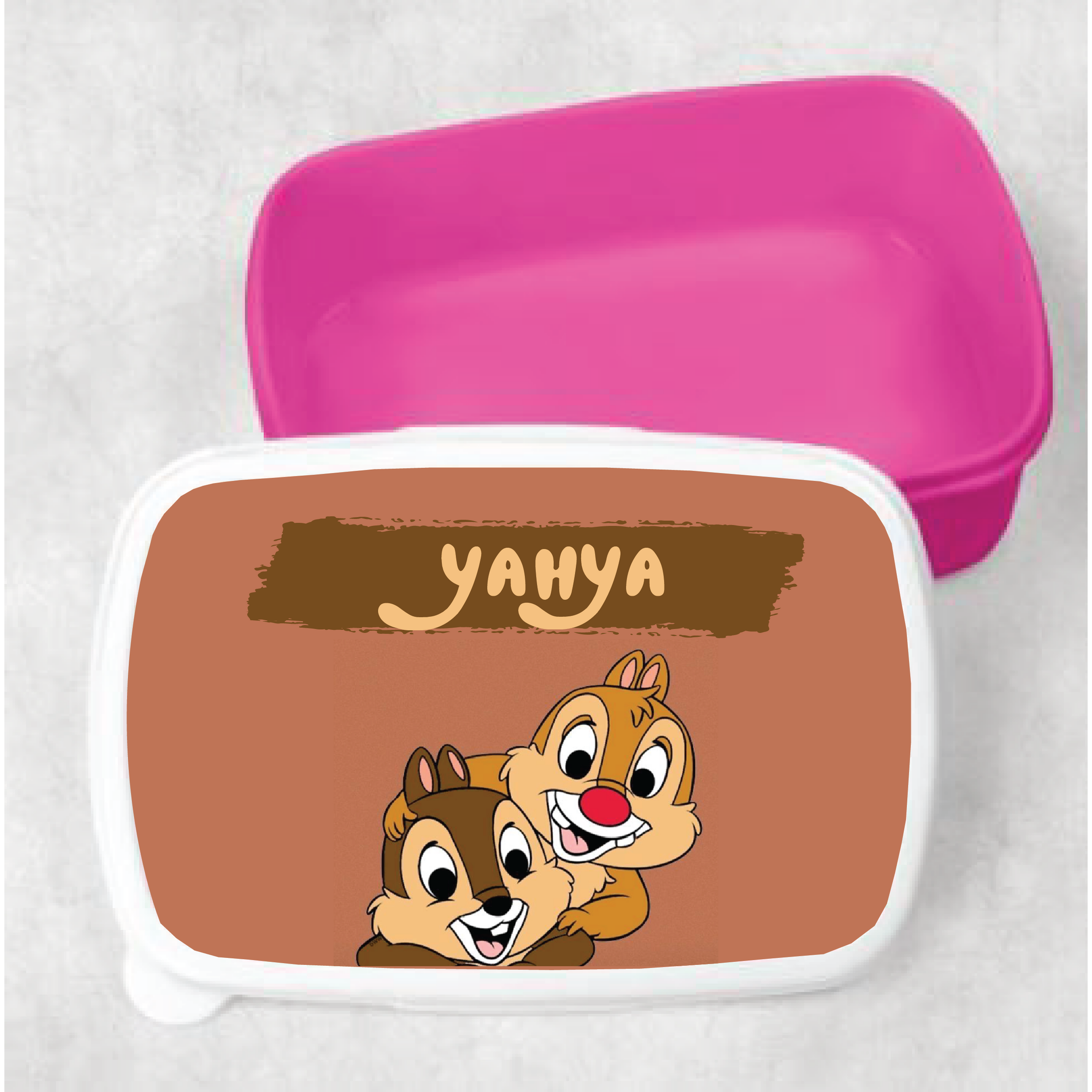 Kids Chipmunk Customized Lunch Box