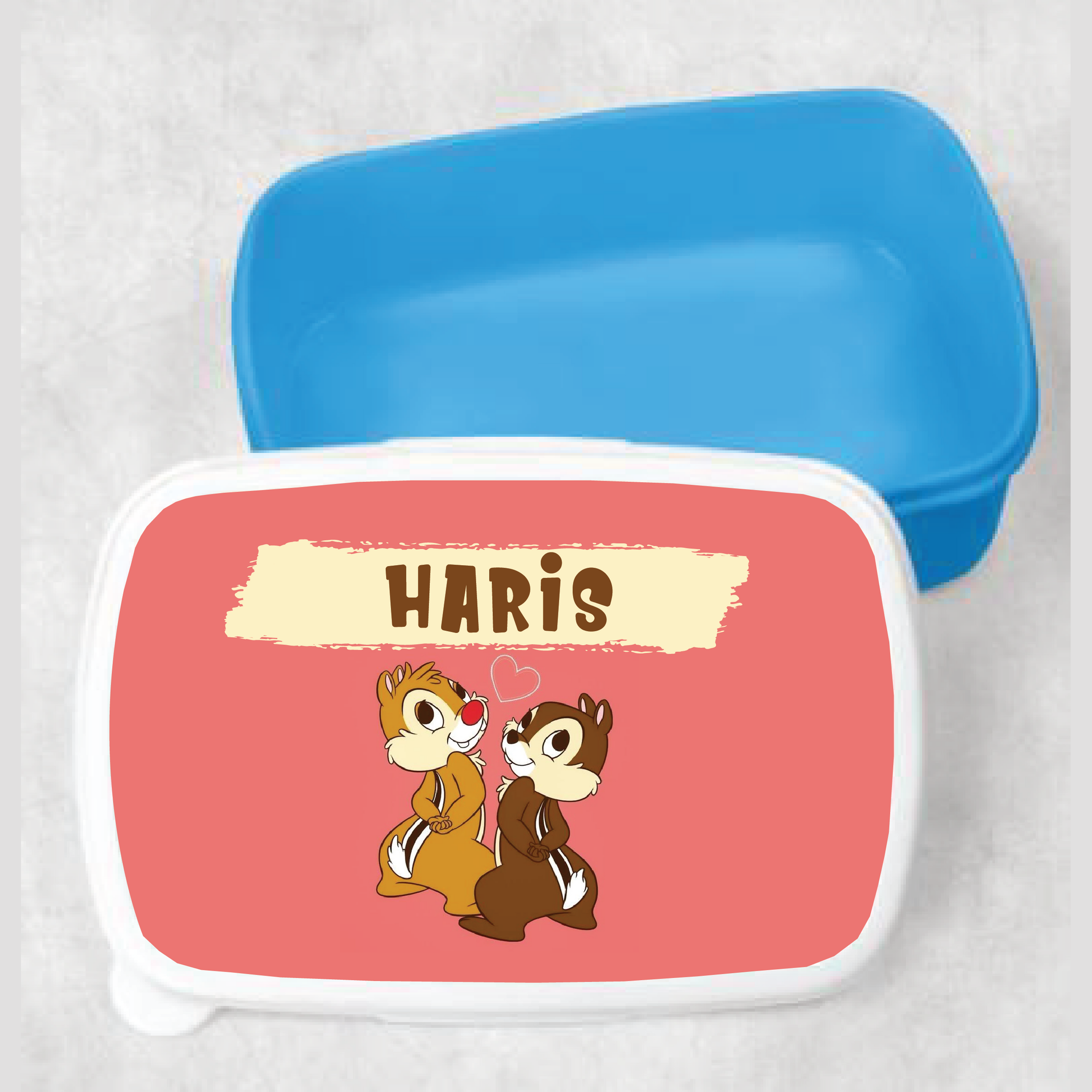 Kids Chipmunk Customized Lunch Box
