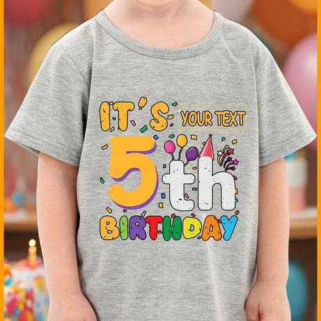 Custom Birthday Party Shirt
