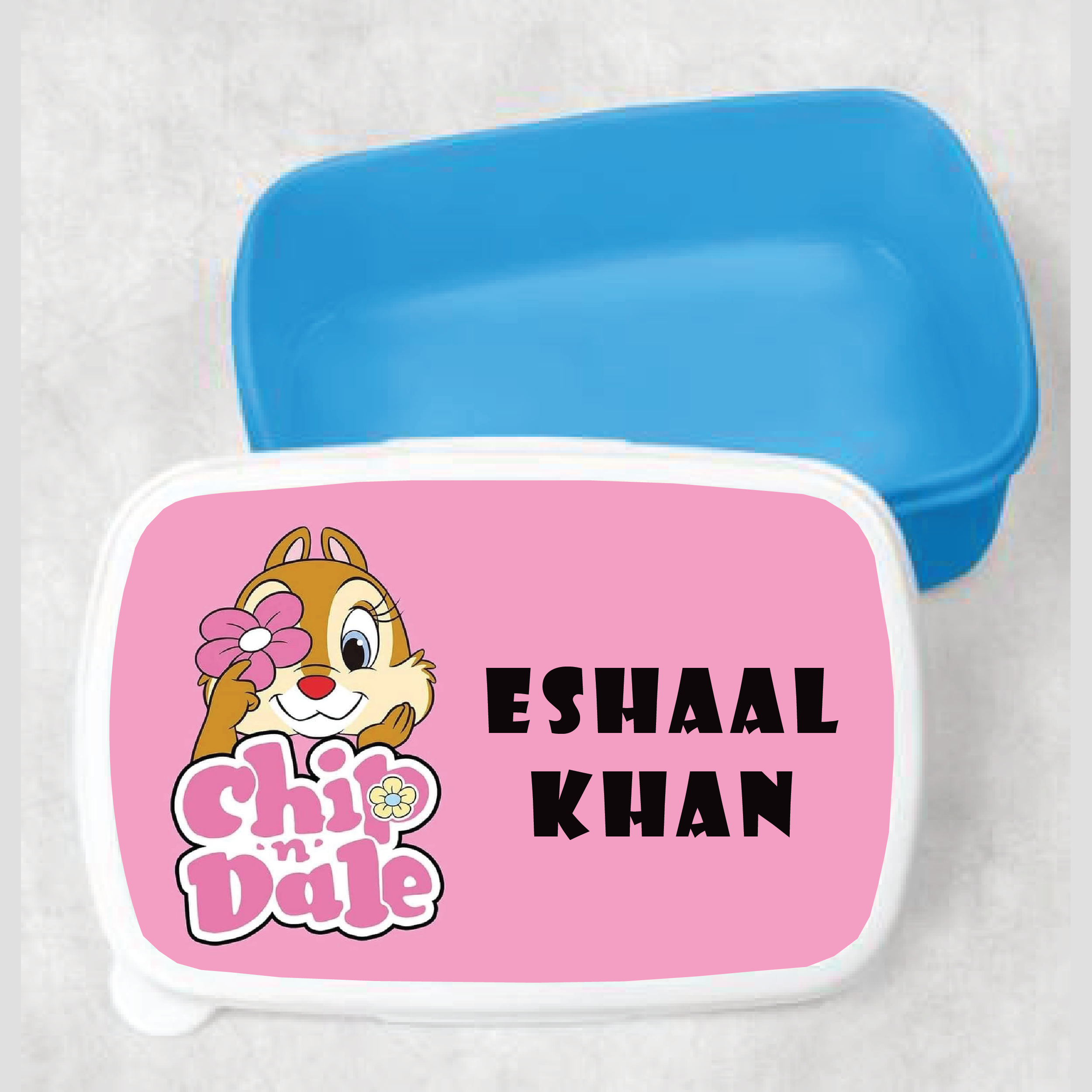 Kids Chip & Dale Customized Lunch Box