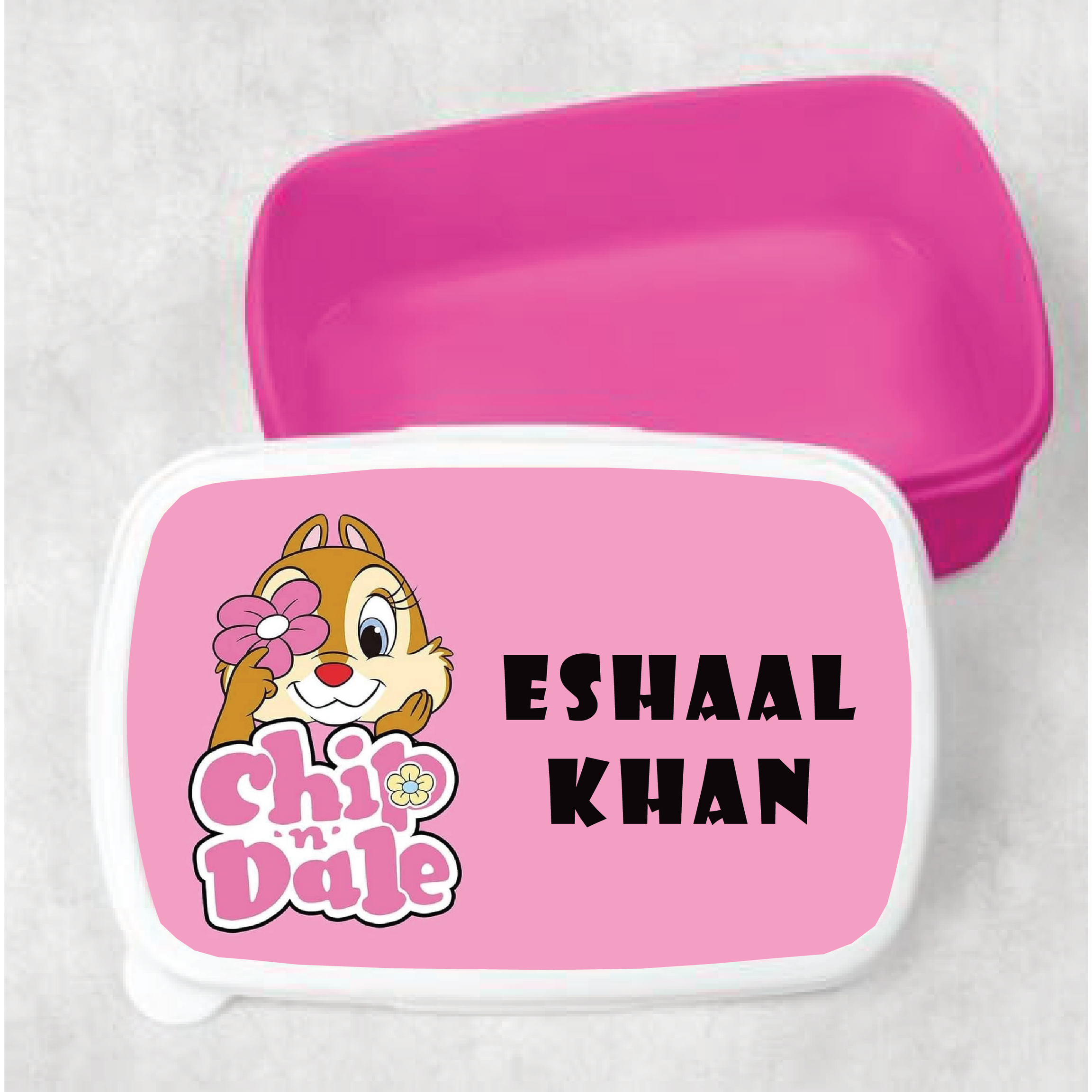 Kids Chip & Dale Customized Lunch Box