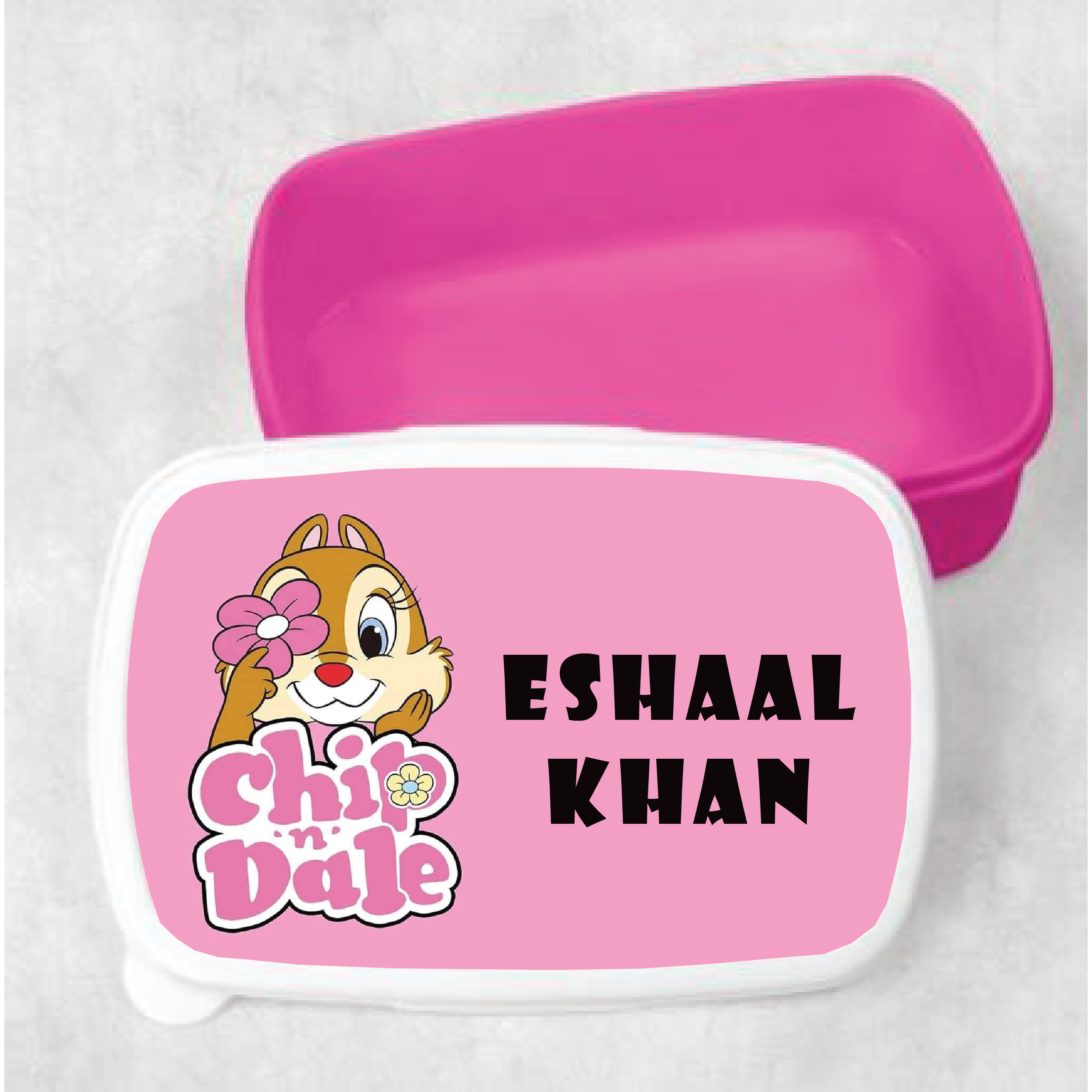 Kids Chip & Dale Customized Lunch Box