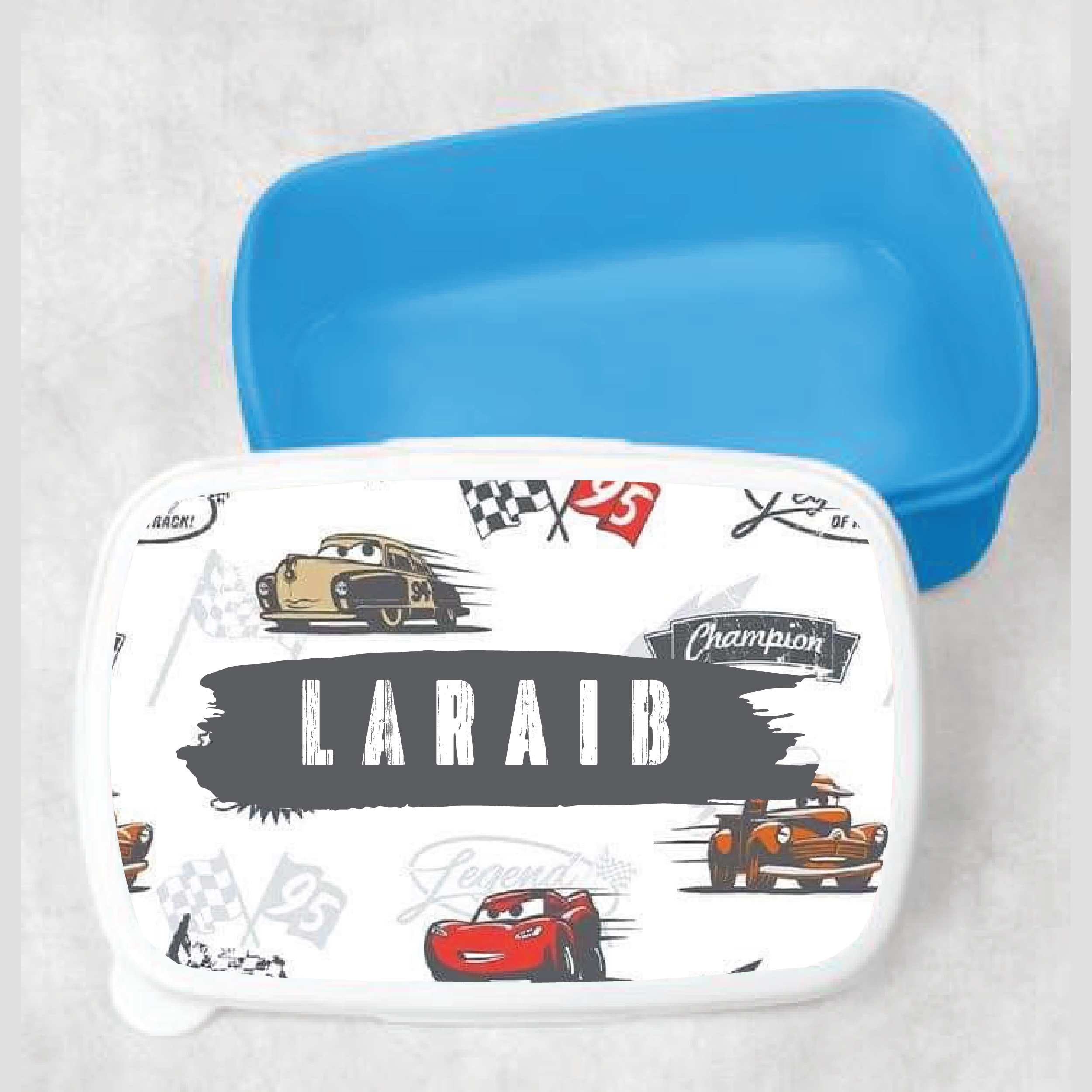 Kids Cars Customized Lunch Box