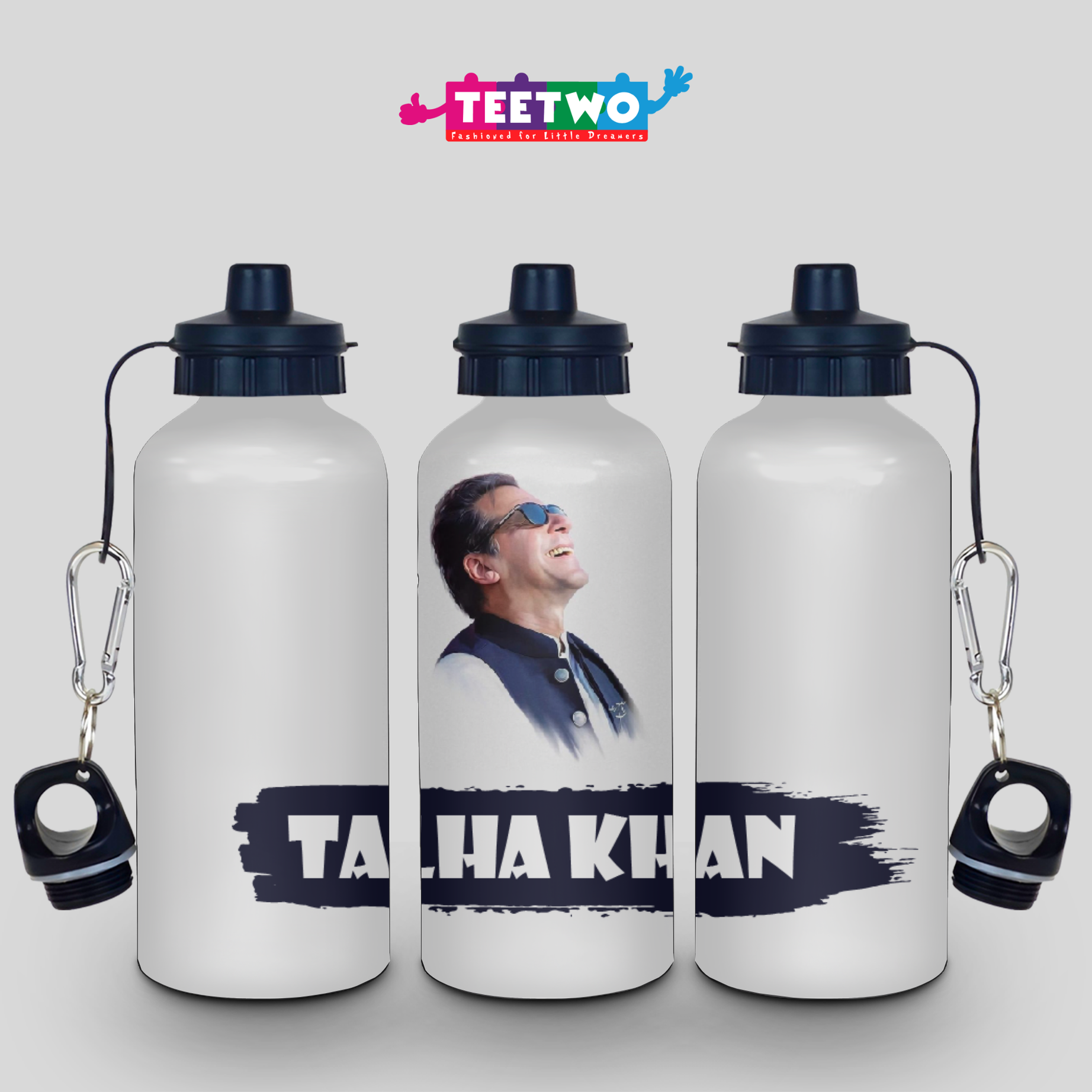 Personalized water bottle for kids