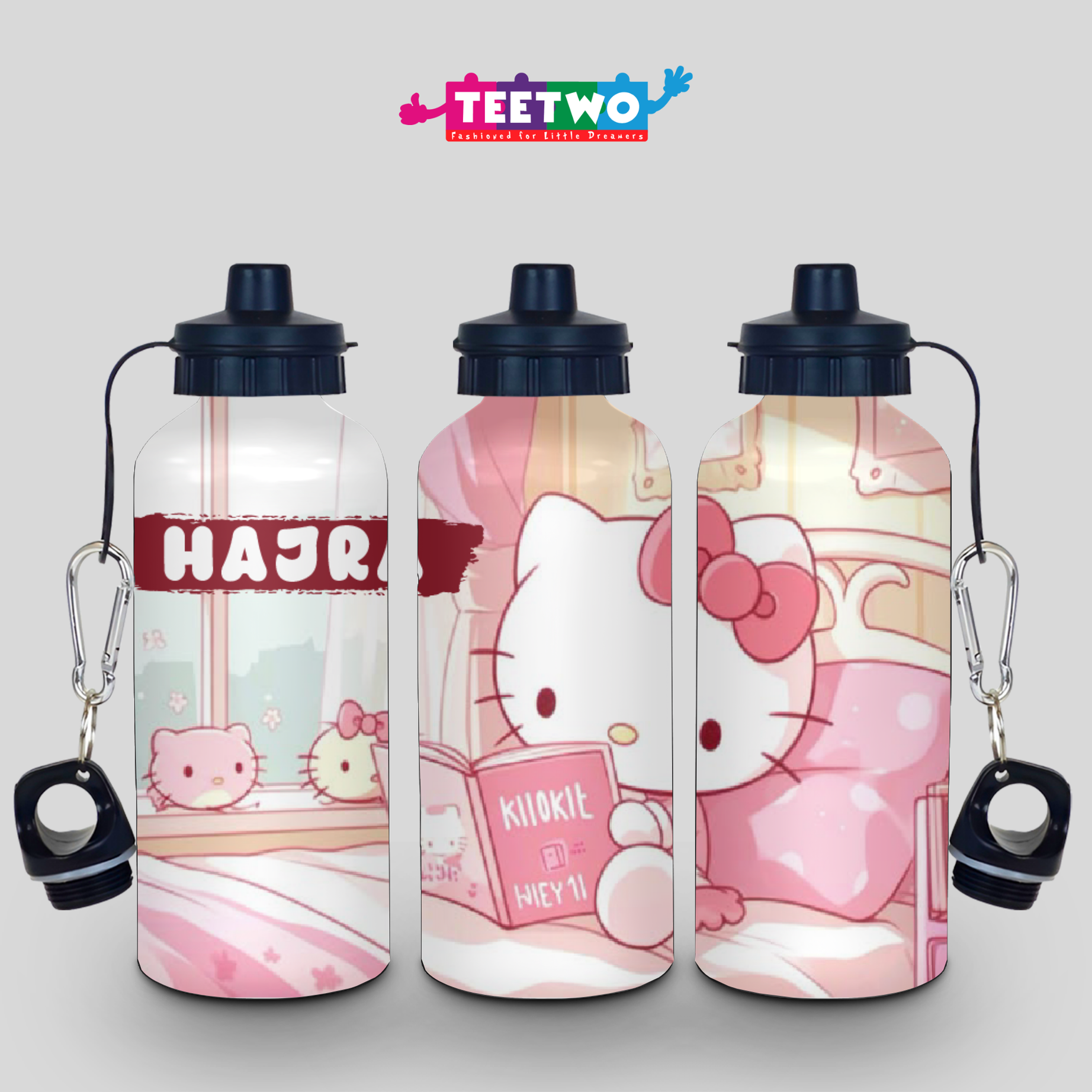 Personalized Hello Kitty Water Bottle