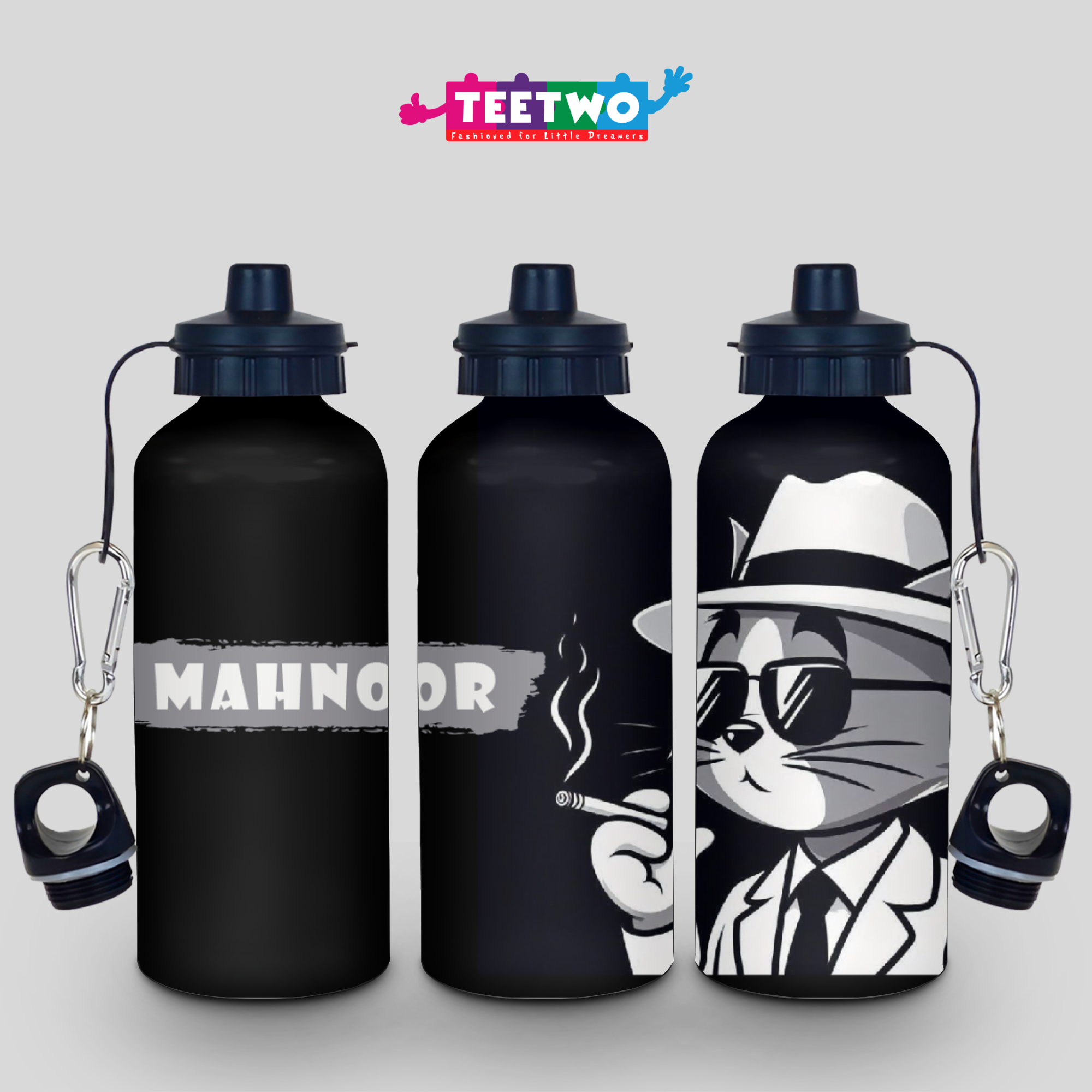 Personalized Tom Water Bottle for Kids