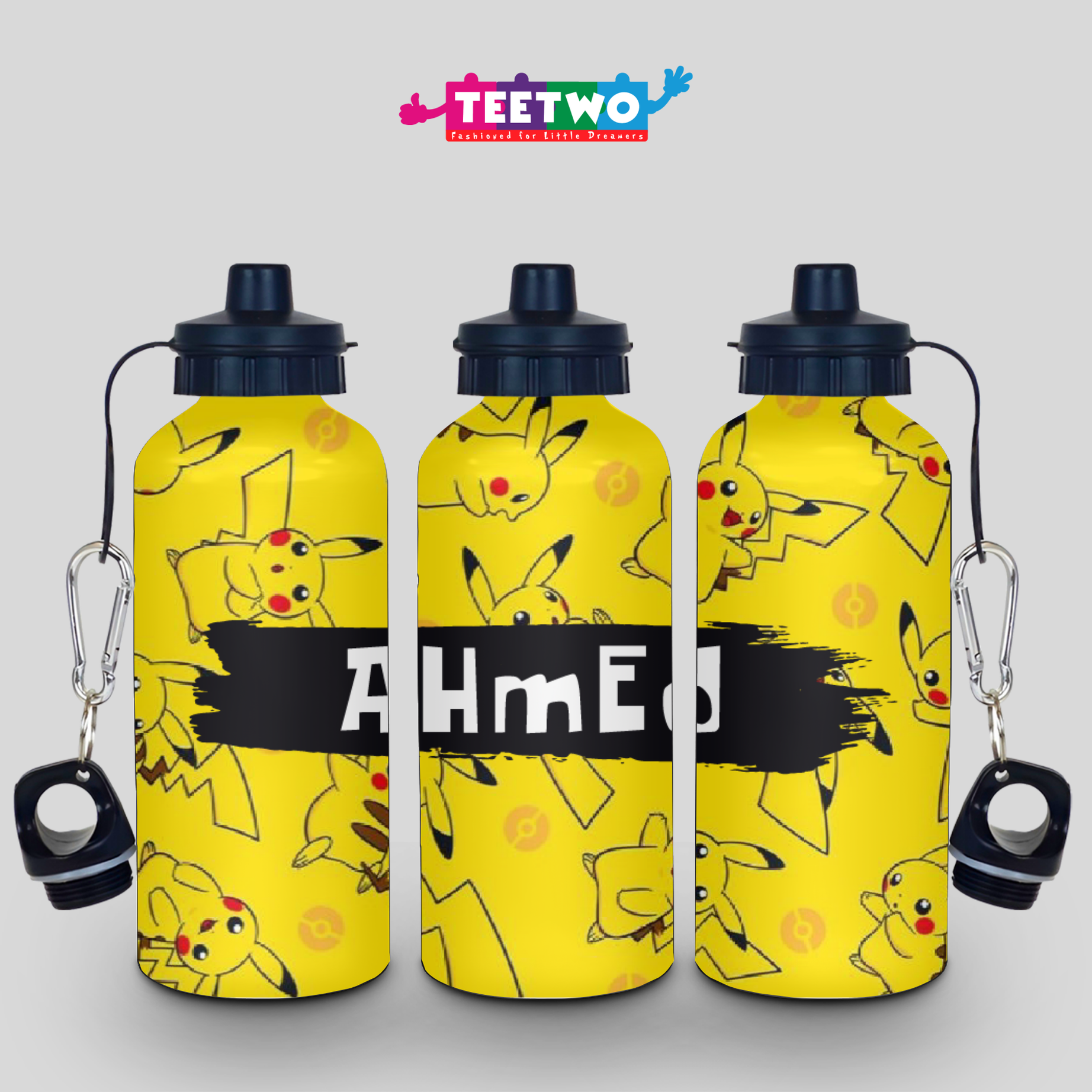 Customized Pokemon Water Bottle for Kids