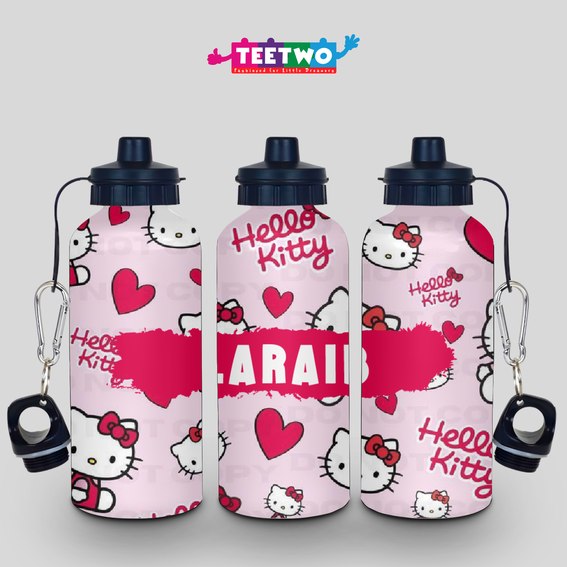 Personalized Hello Kitty Water Bottle