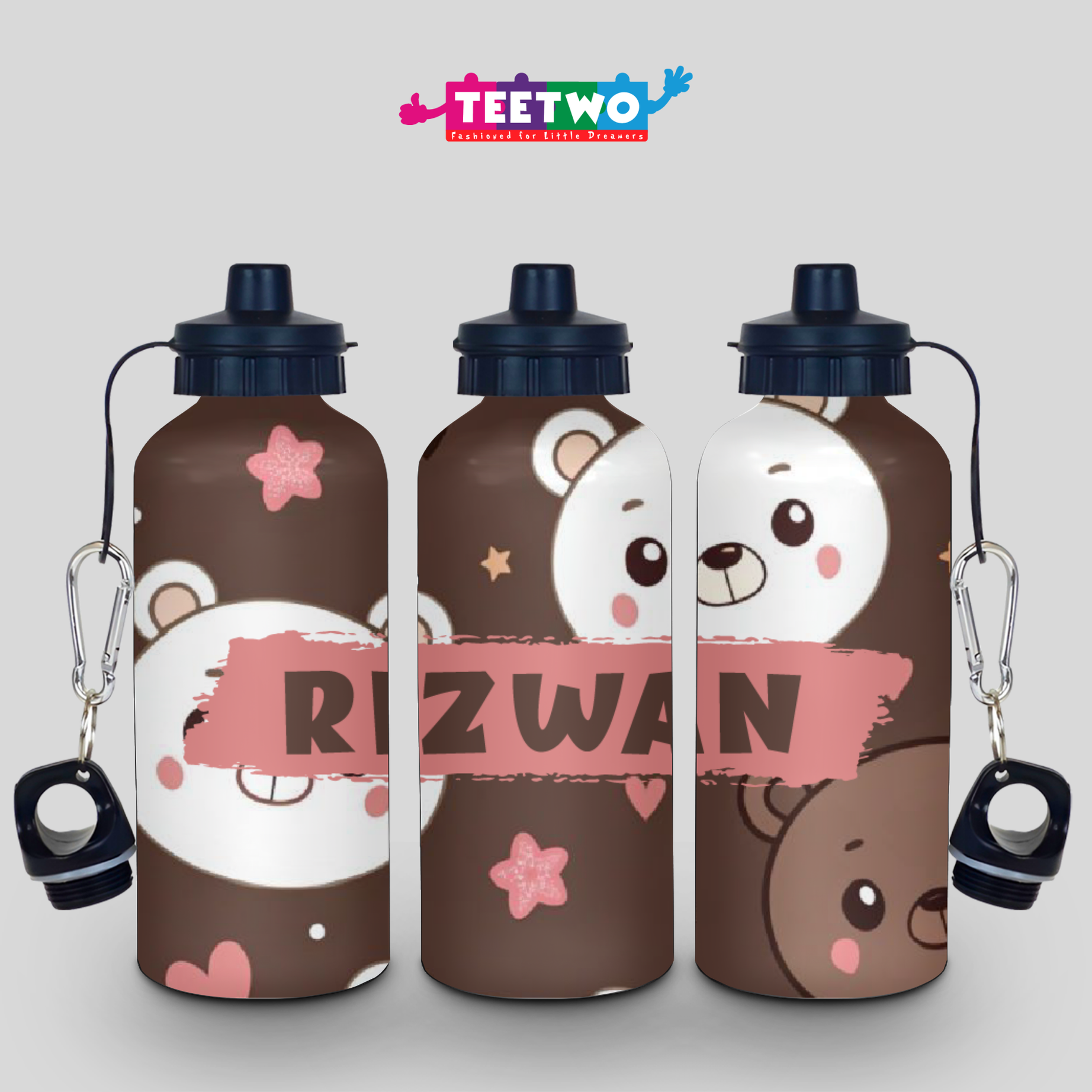 Custom School Bottle for Boys & Girls