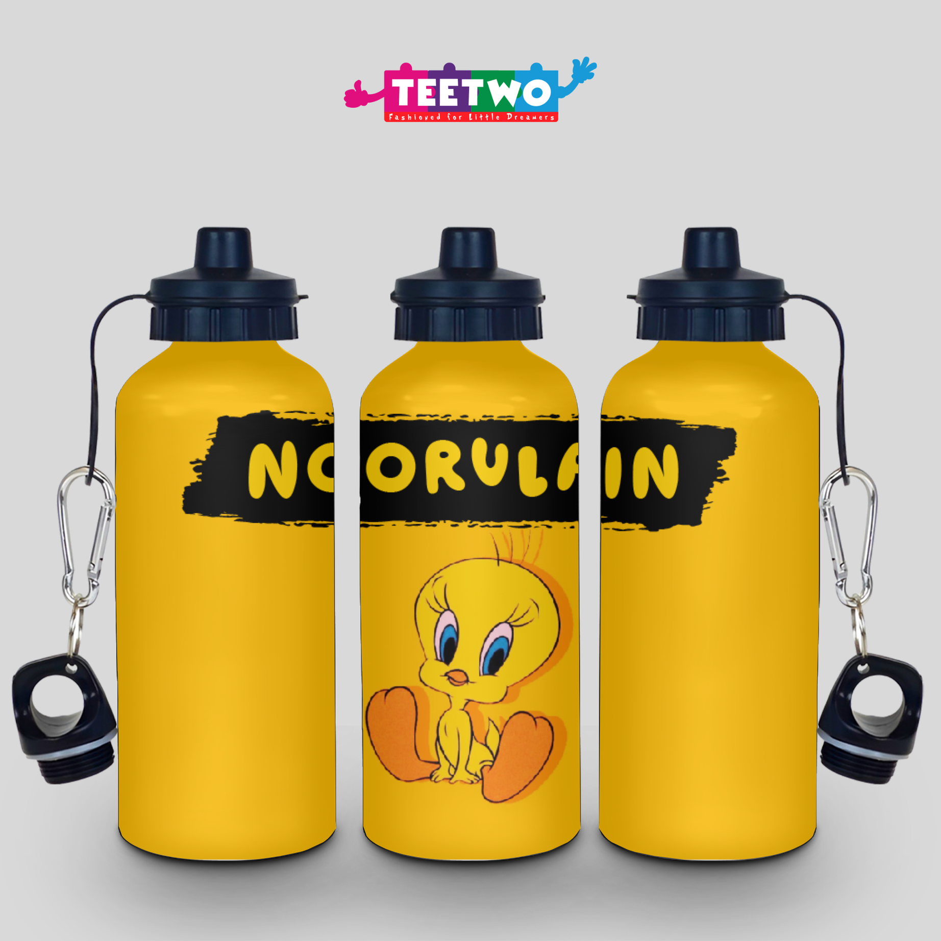 Personalized Name Water Bottle for Kids