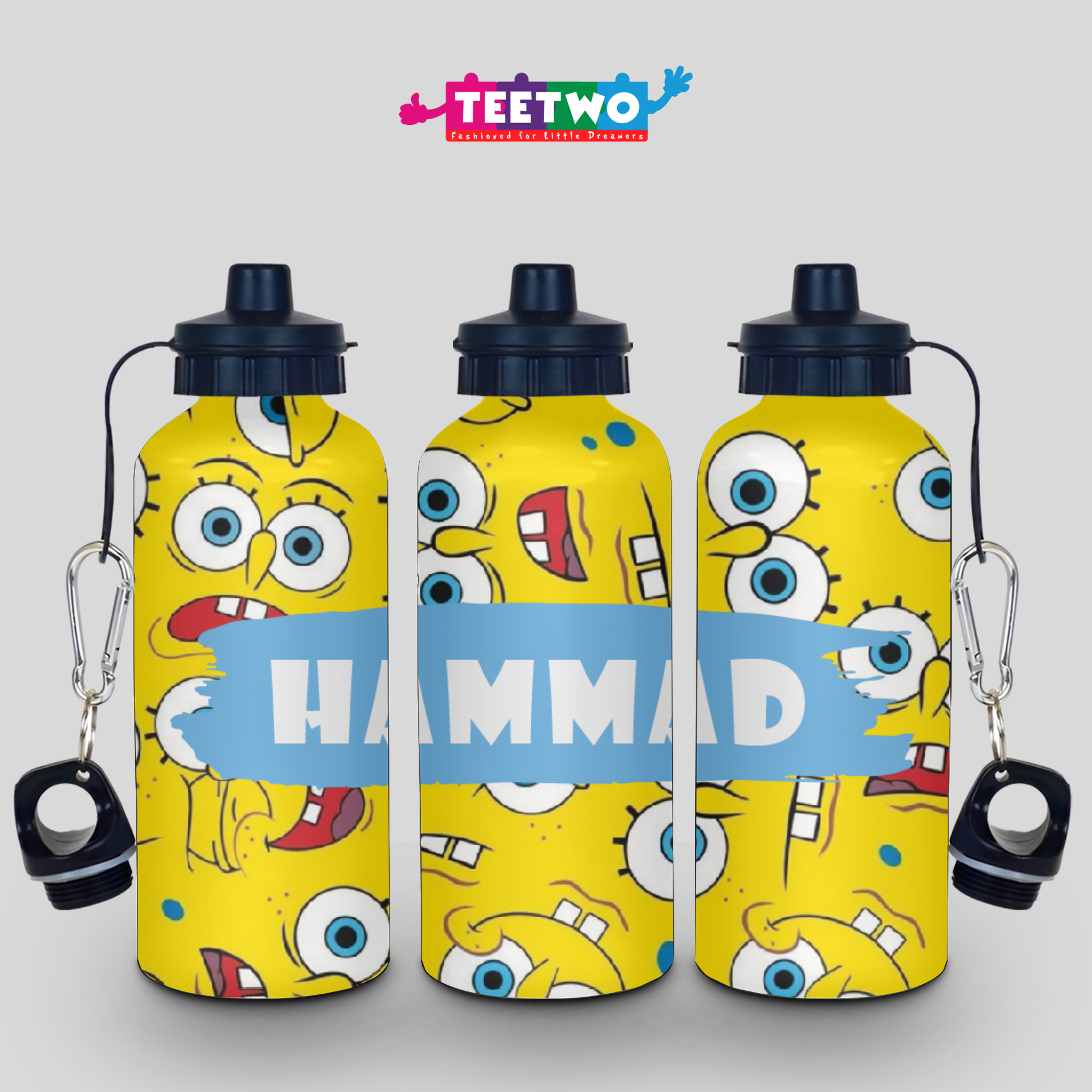 Personalized Name Water Bottle for Kids