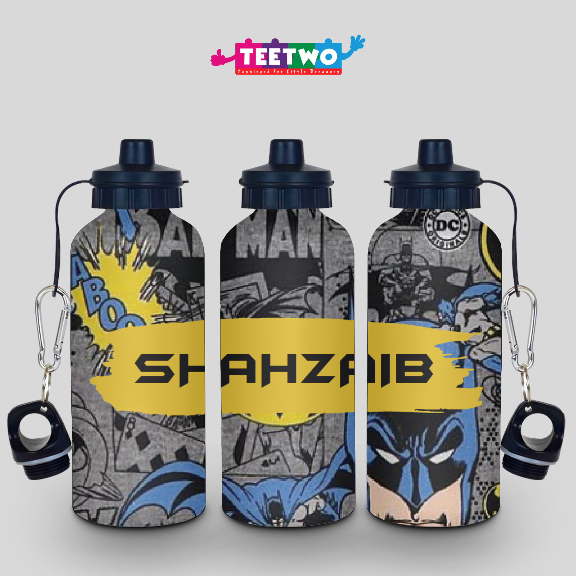 Personalized Name Water Bottle for Kids