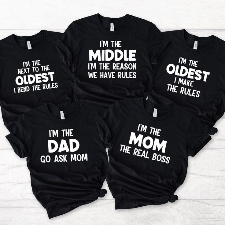 Matching Family T Shirts
