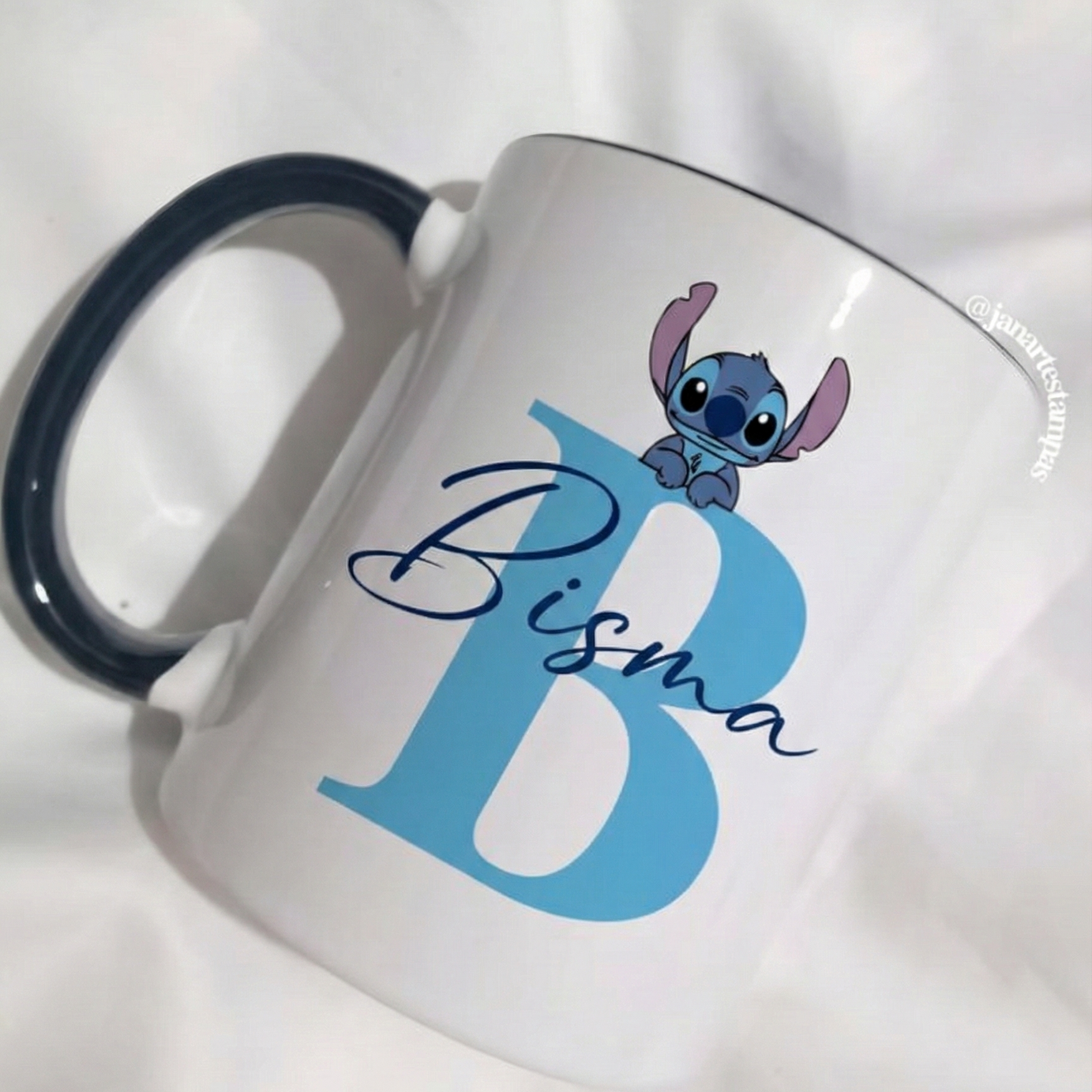 Customized Stitch Name Mug