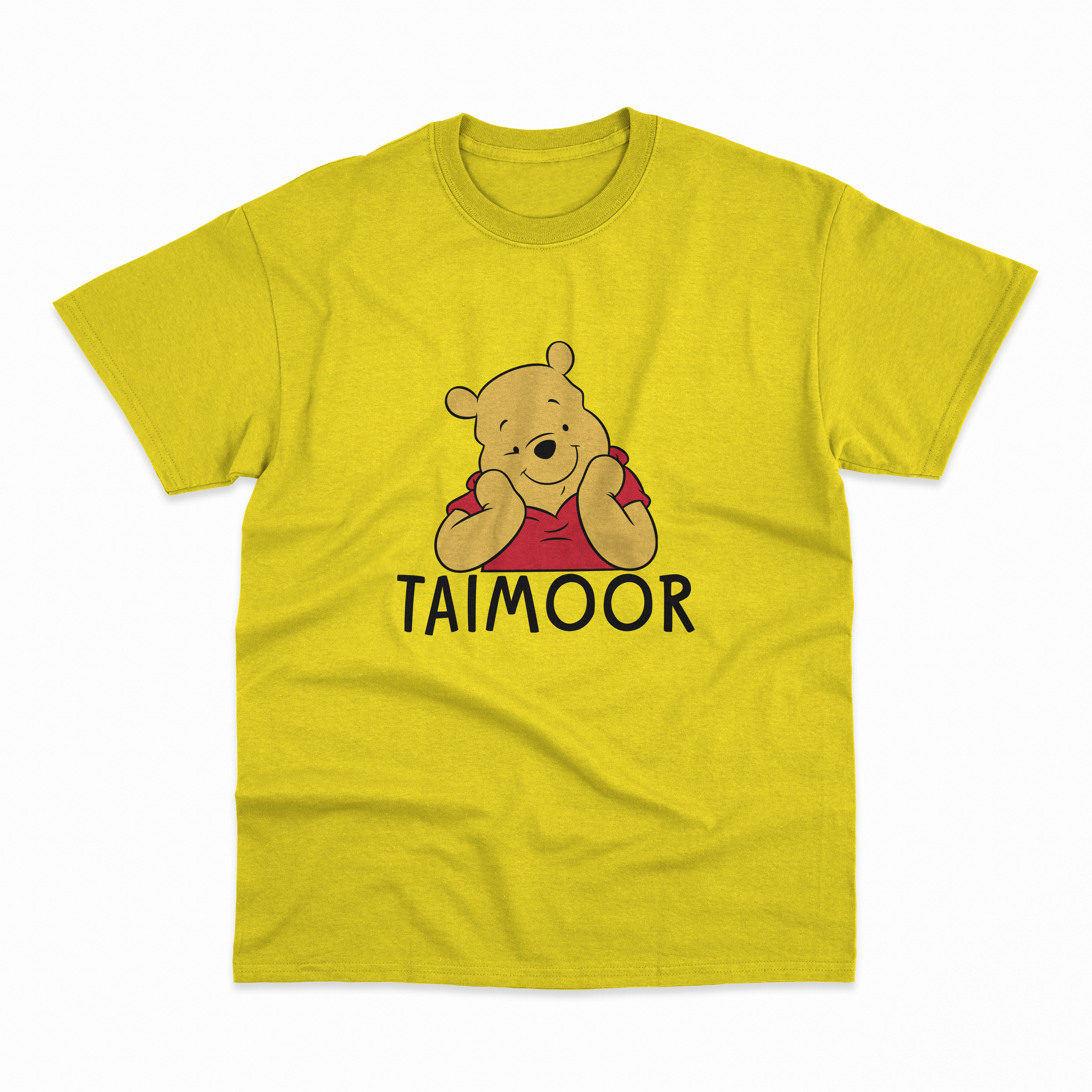 Winnie the Pooh Customized Name T-Shirt