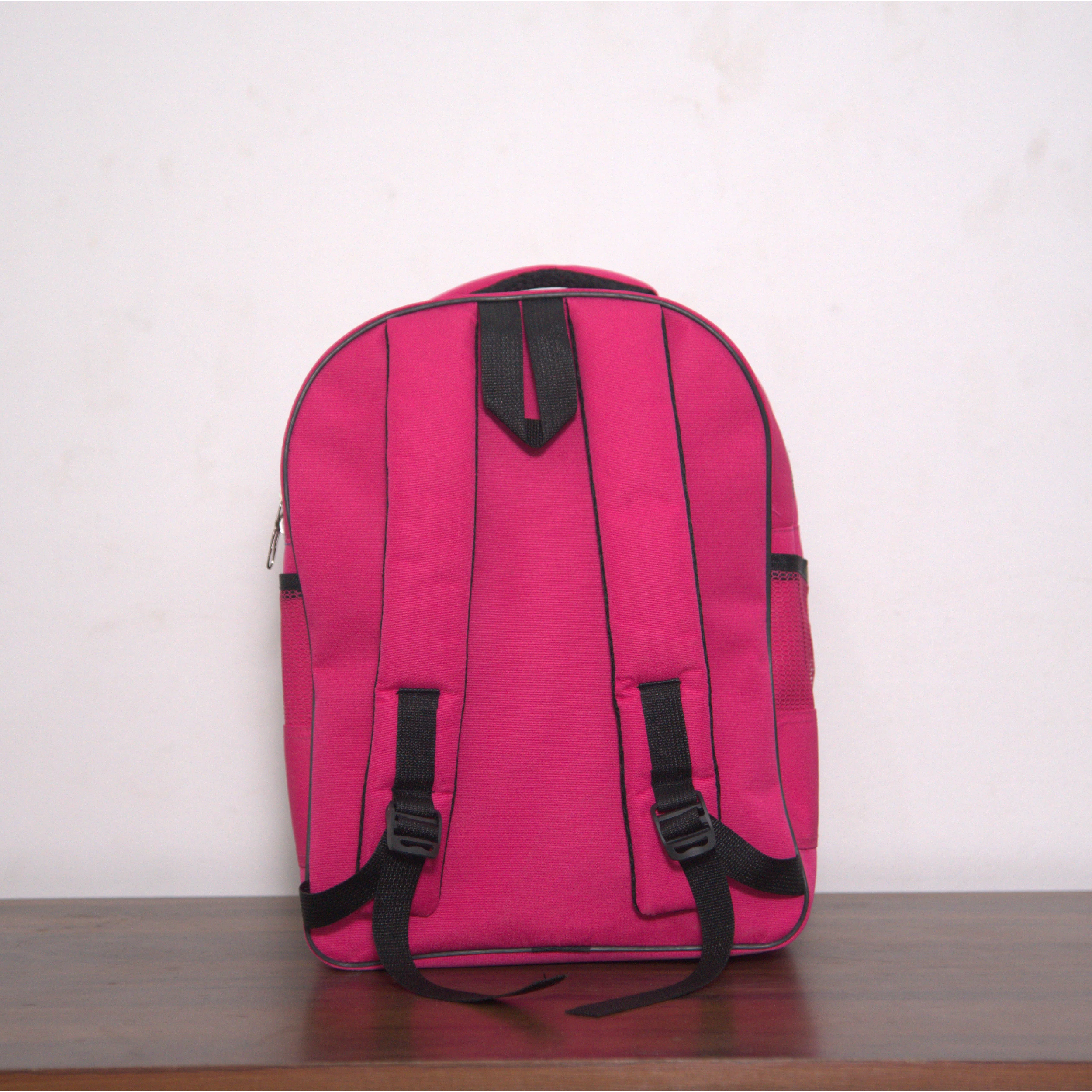 Customized Pink School Bag with Picture or Name