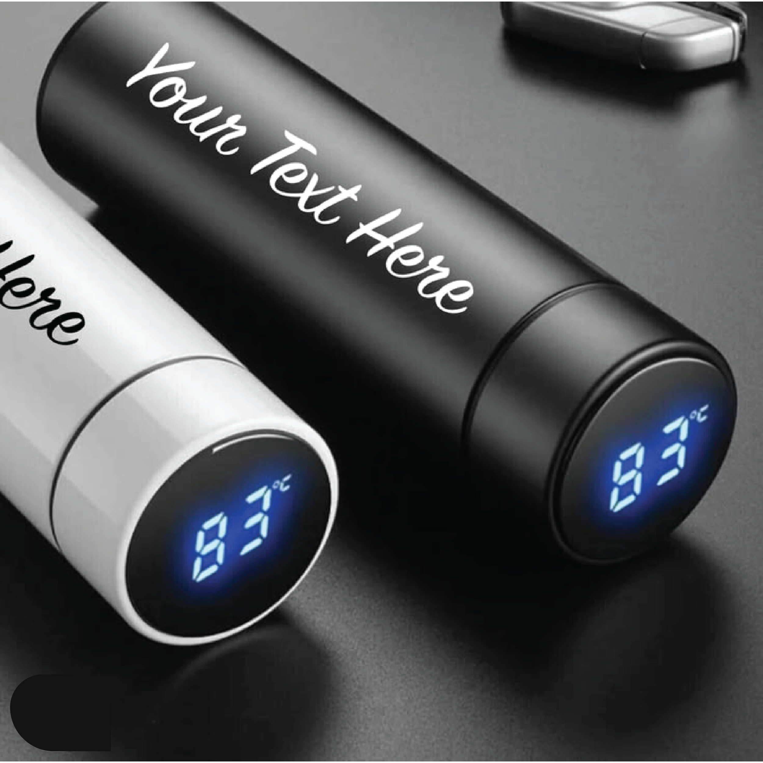 Customized Smart Water Bottle with LED Temperature Display